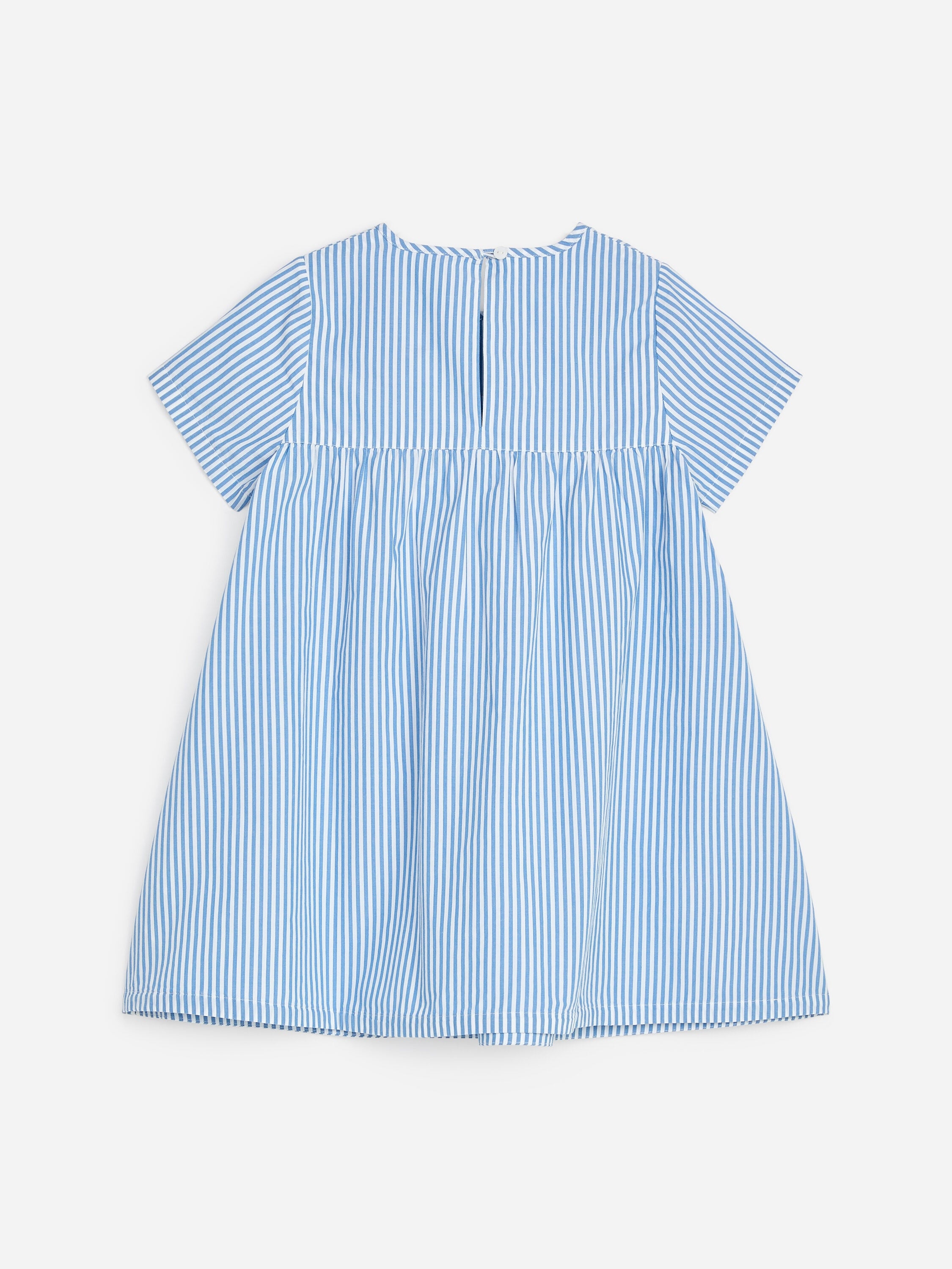 Cotton Dress - Blue - Image 2