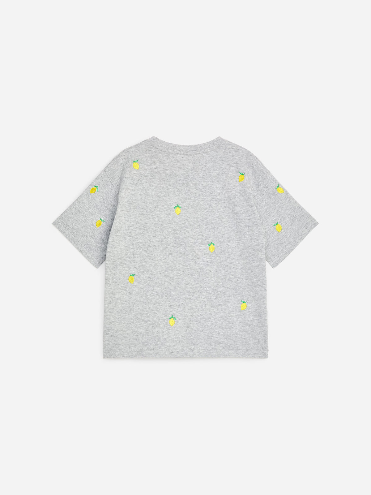 Embroidered T-Shirt - Grey - Image 2