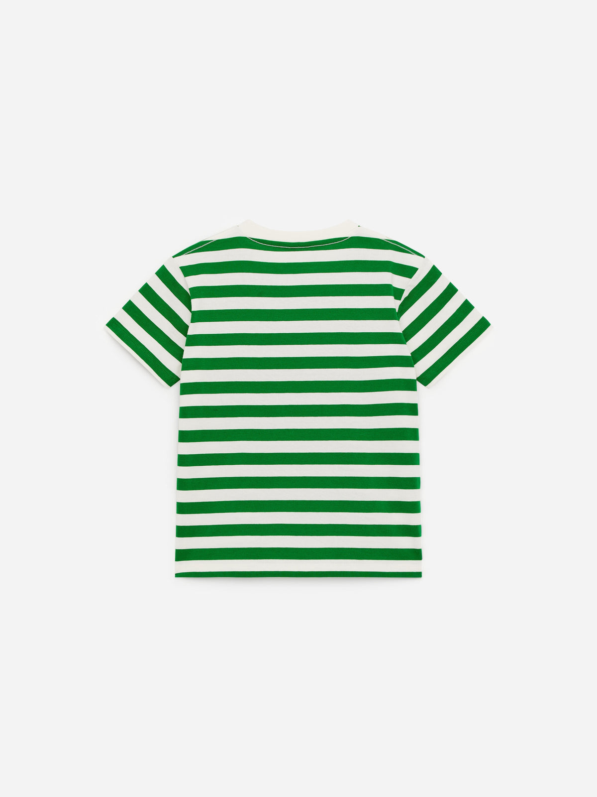 Crew-Neck T-Shirt - Green - Image 2