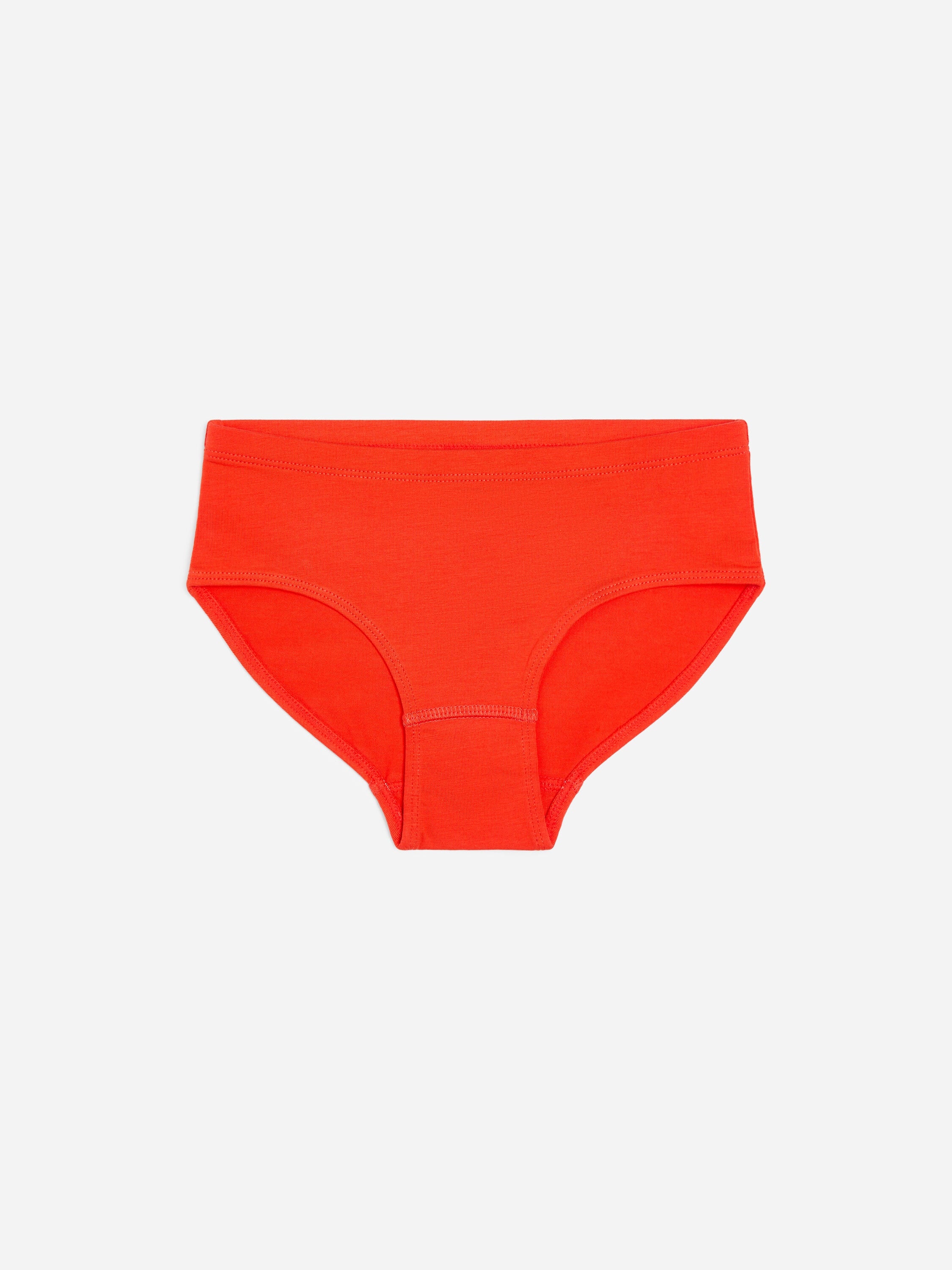 Cotton Jersey Briefs Set of 5 - Red - Image 4