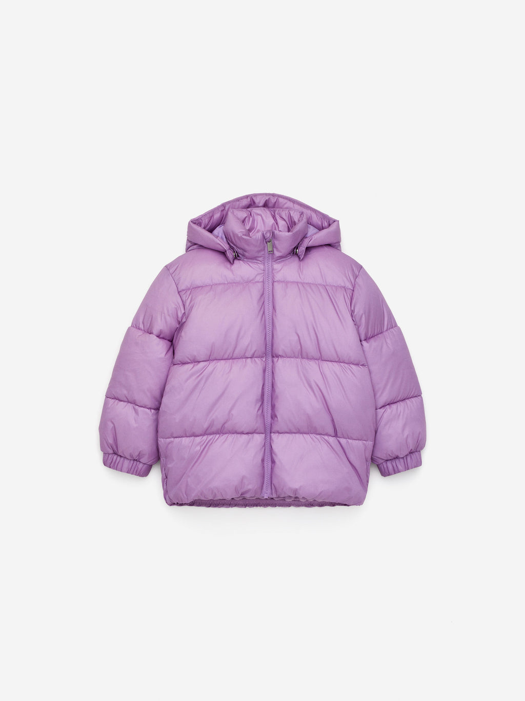 Padded Puffer Jacket - Purple