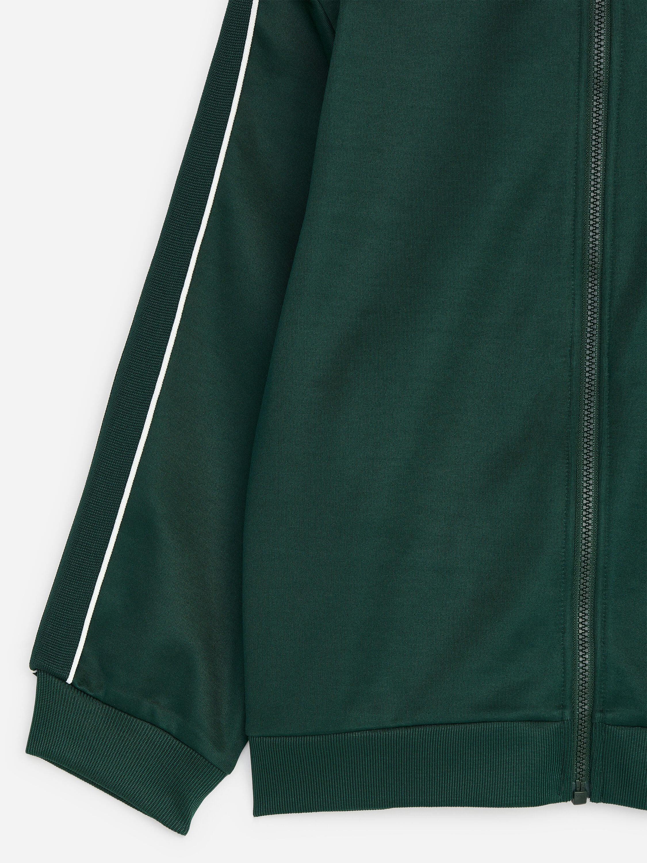 Sporty Zip Jacket - Green - Image 3