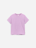 Crew-Neck T-Shirt - Purple