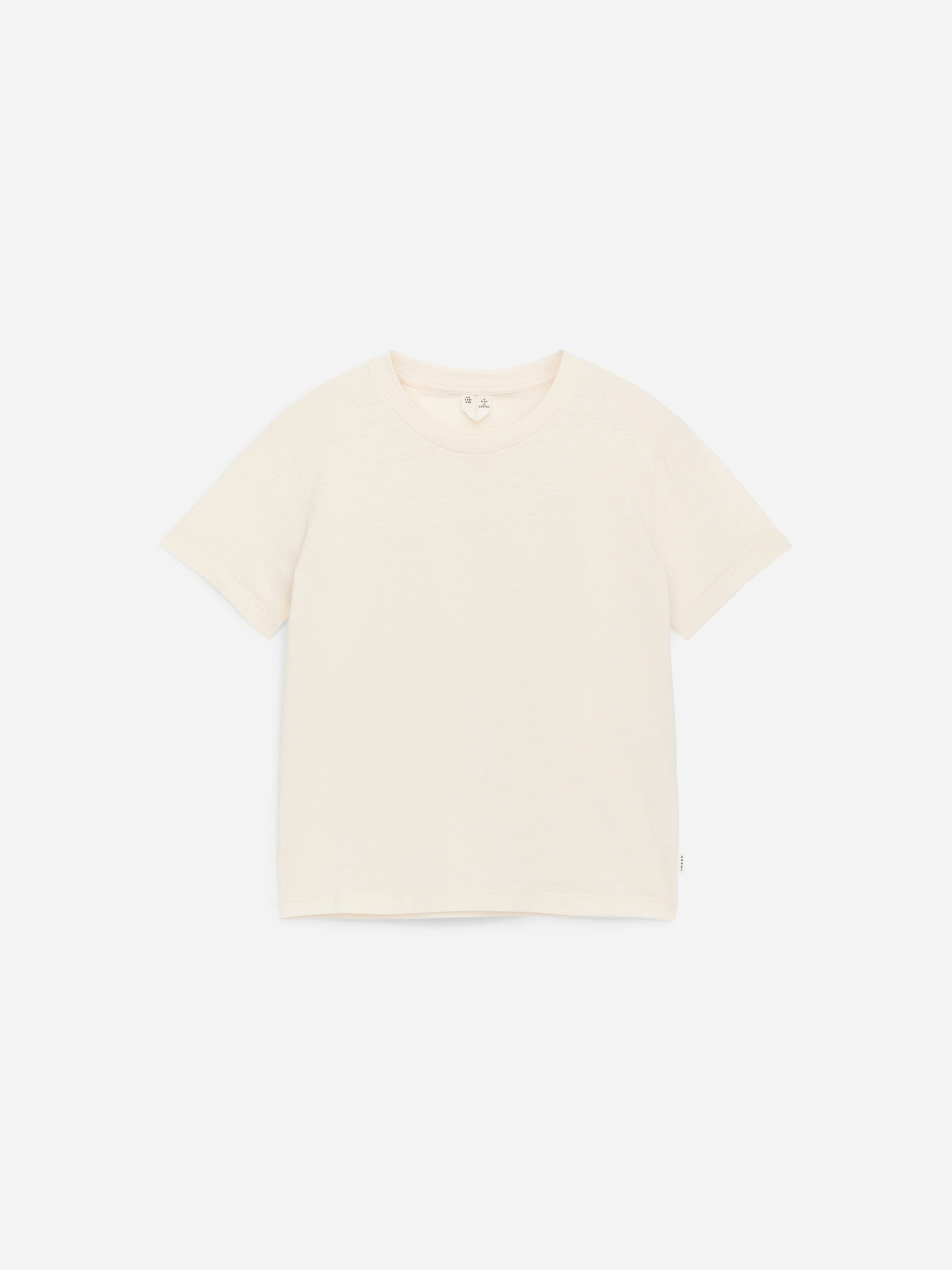 Crew-Neck T-Shirt Set of 3 - Blue - Image 2