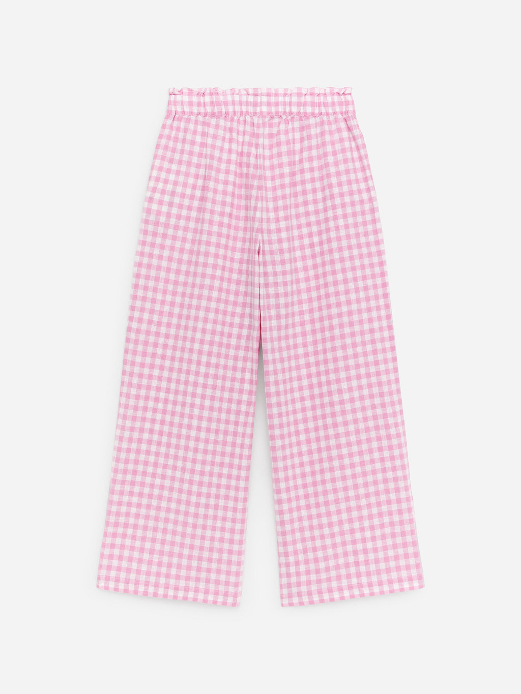Relaxed Cotton-Linen Trousers - Pink - Image 2