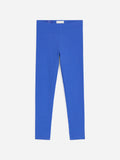 Rib Jersey Leggings - Blue