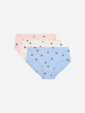 Cotton Jersey Briefs Set of 3 - White