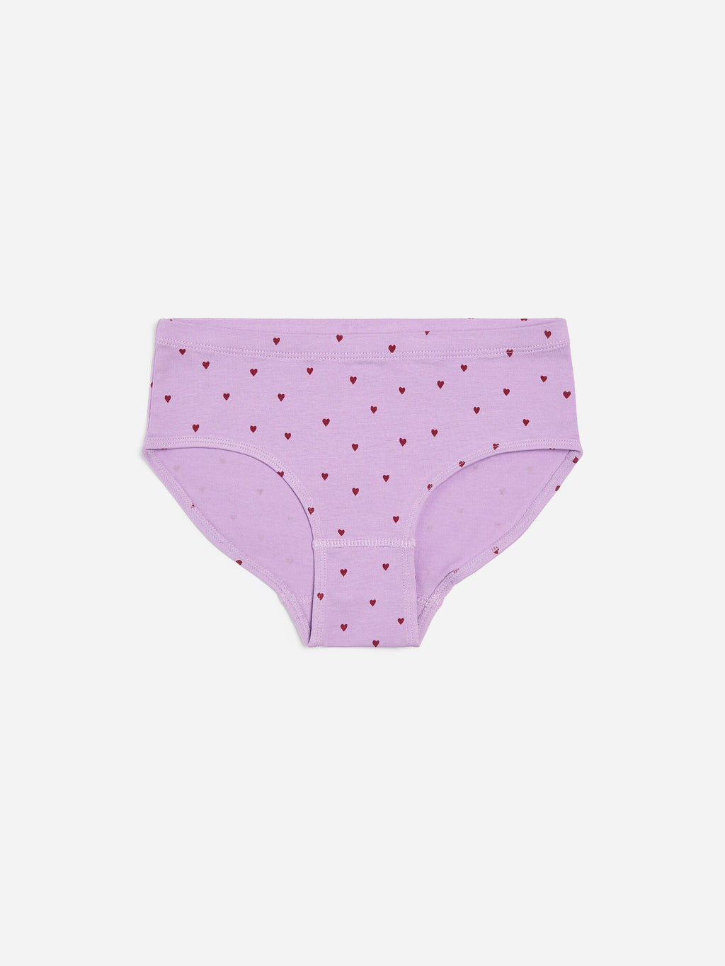 Cotton Jersey Briefs Set of 3 - Purple - Image 3