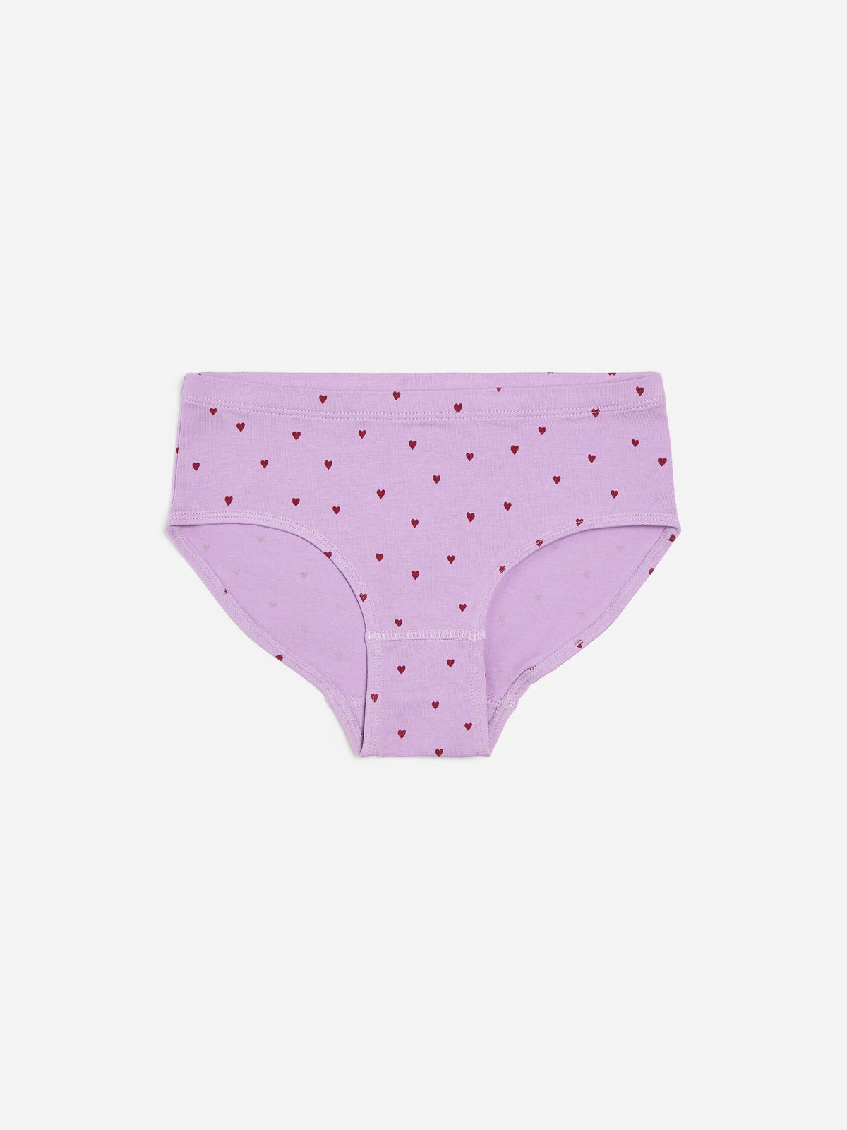 Cotton Jersey Briefs Set of 3 - Purple - Image 3