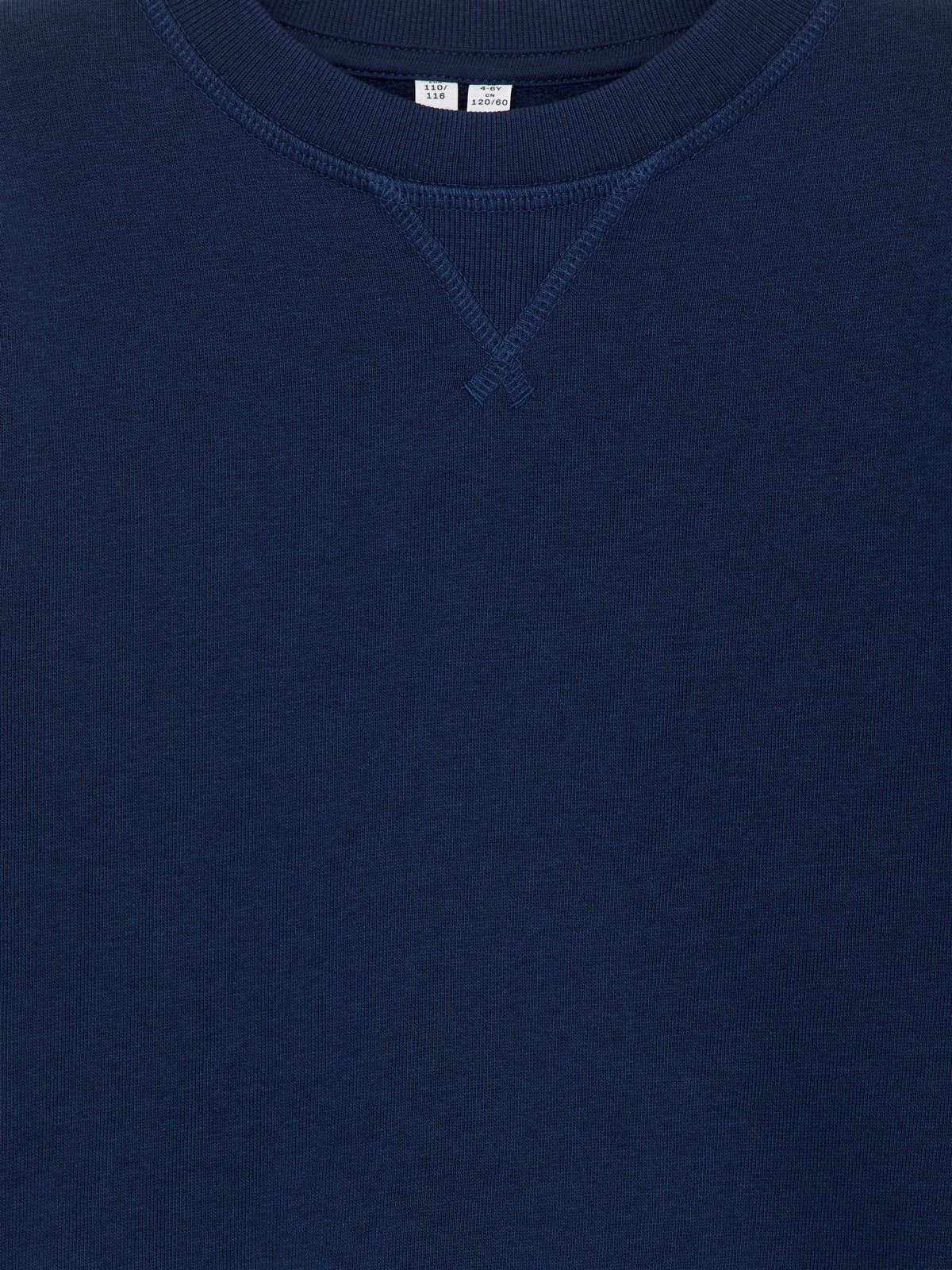 French Terry Sweatshirt - Blue - Image 3