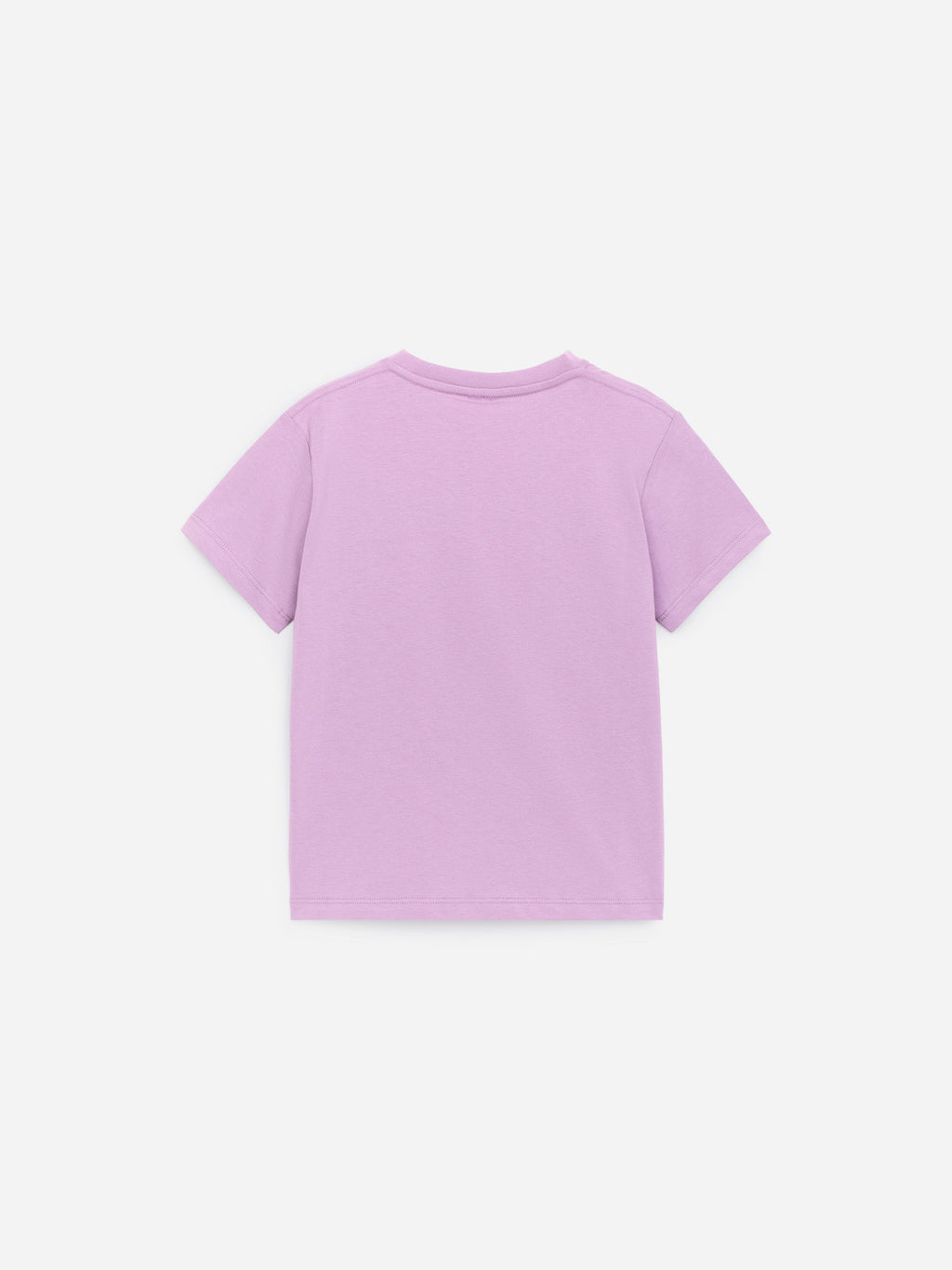 Crew-Neck T-Shirt - Purple - Image 2