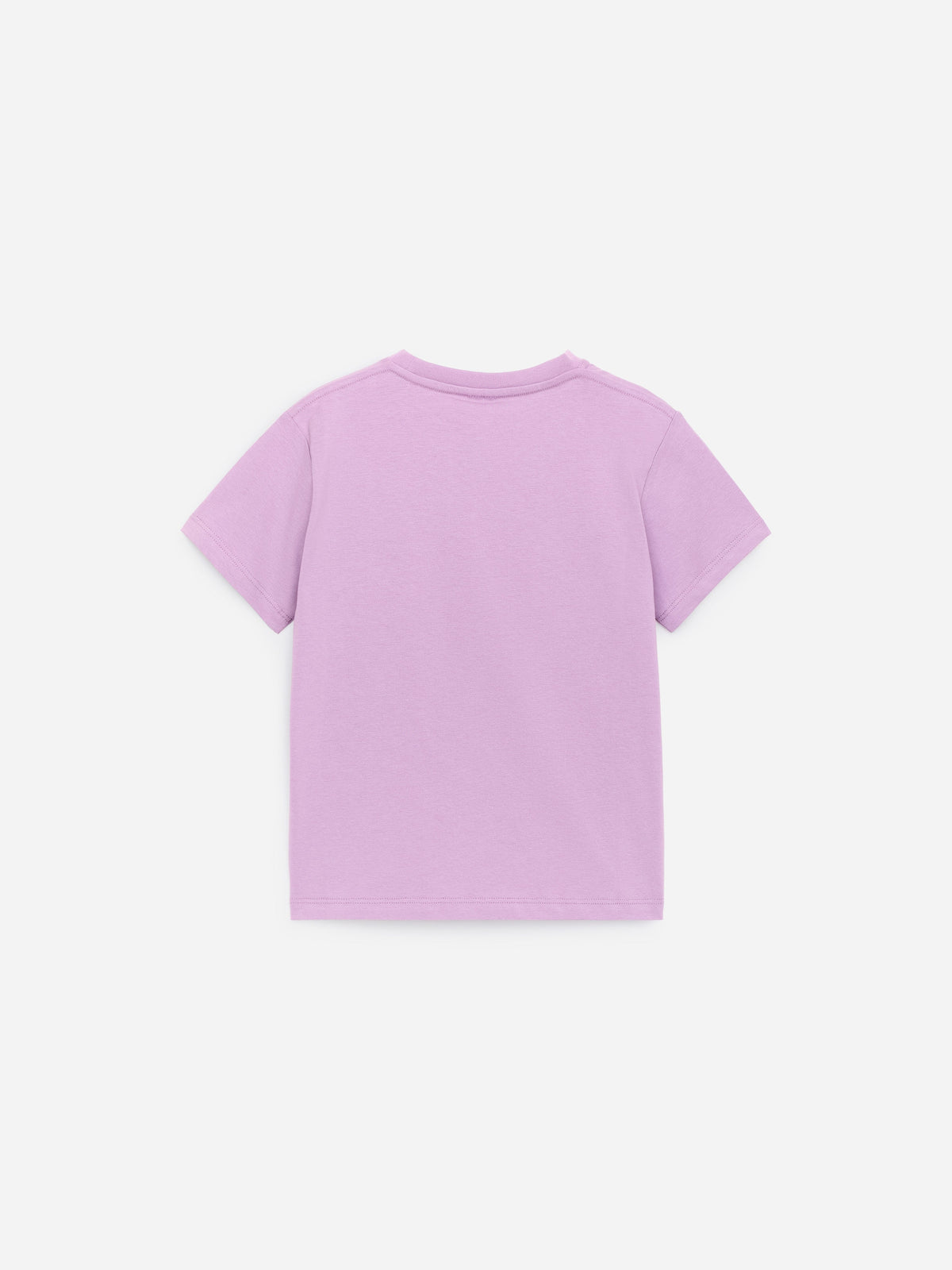 Crew-Neck T-Shirt - Purple - Image 2