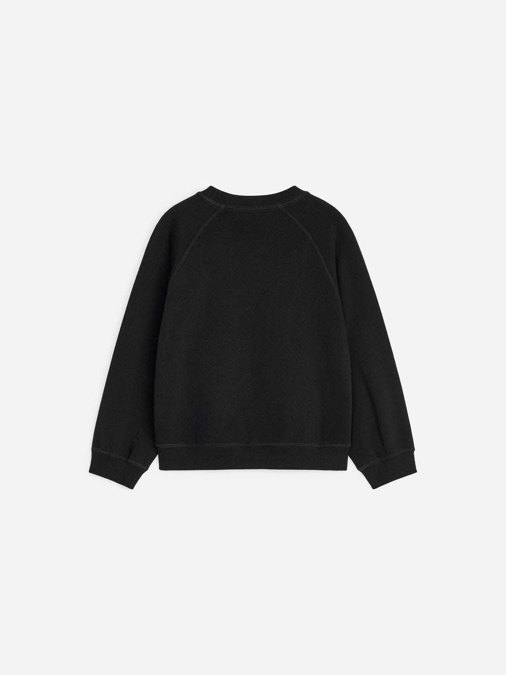 Cotton Sweatshirt - Black - Image 2