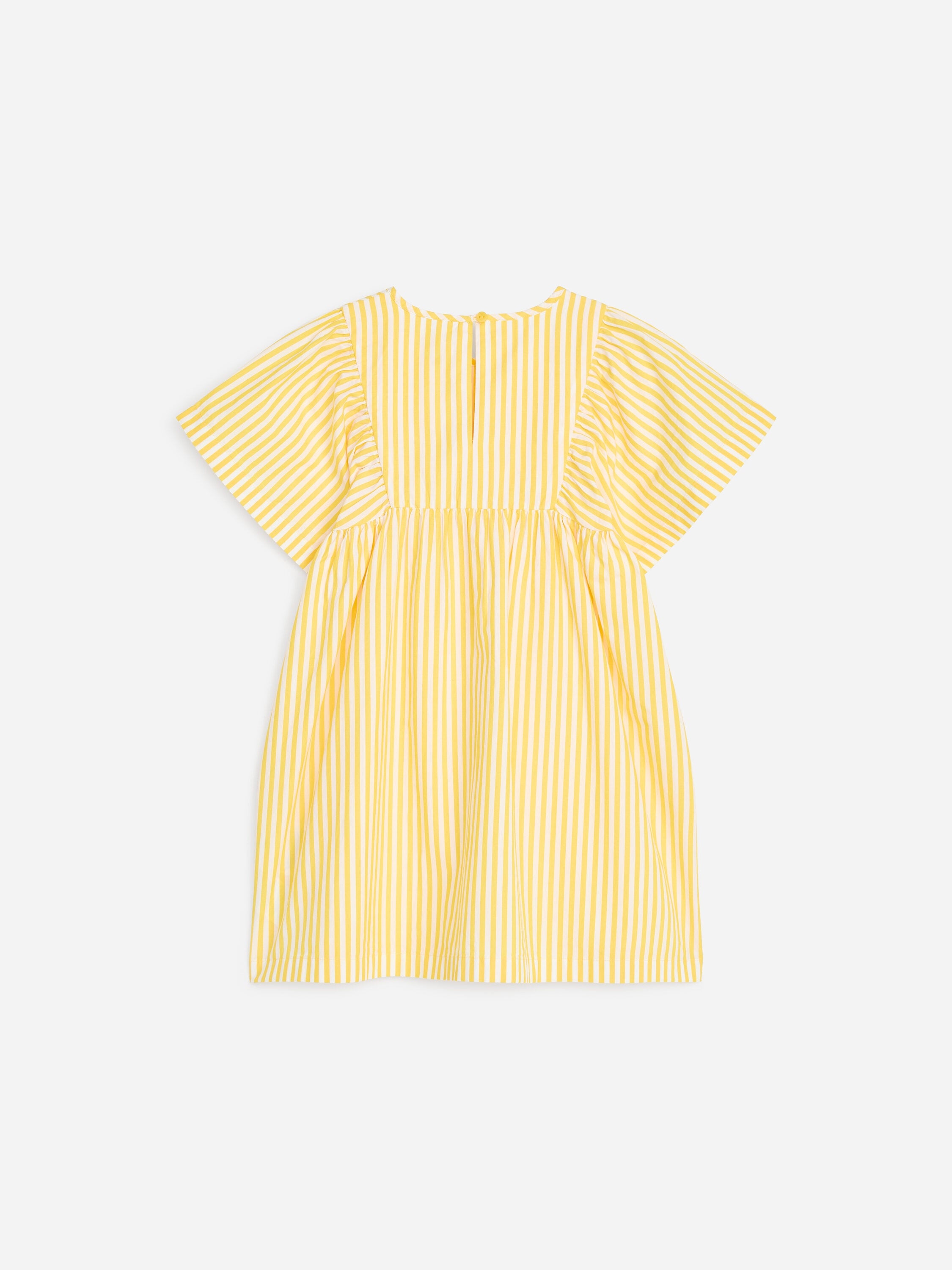 Cotton Poplin Dress - White - Image 2
