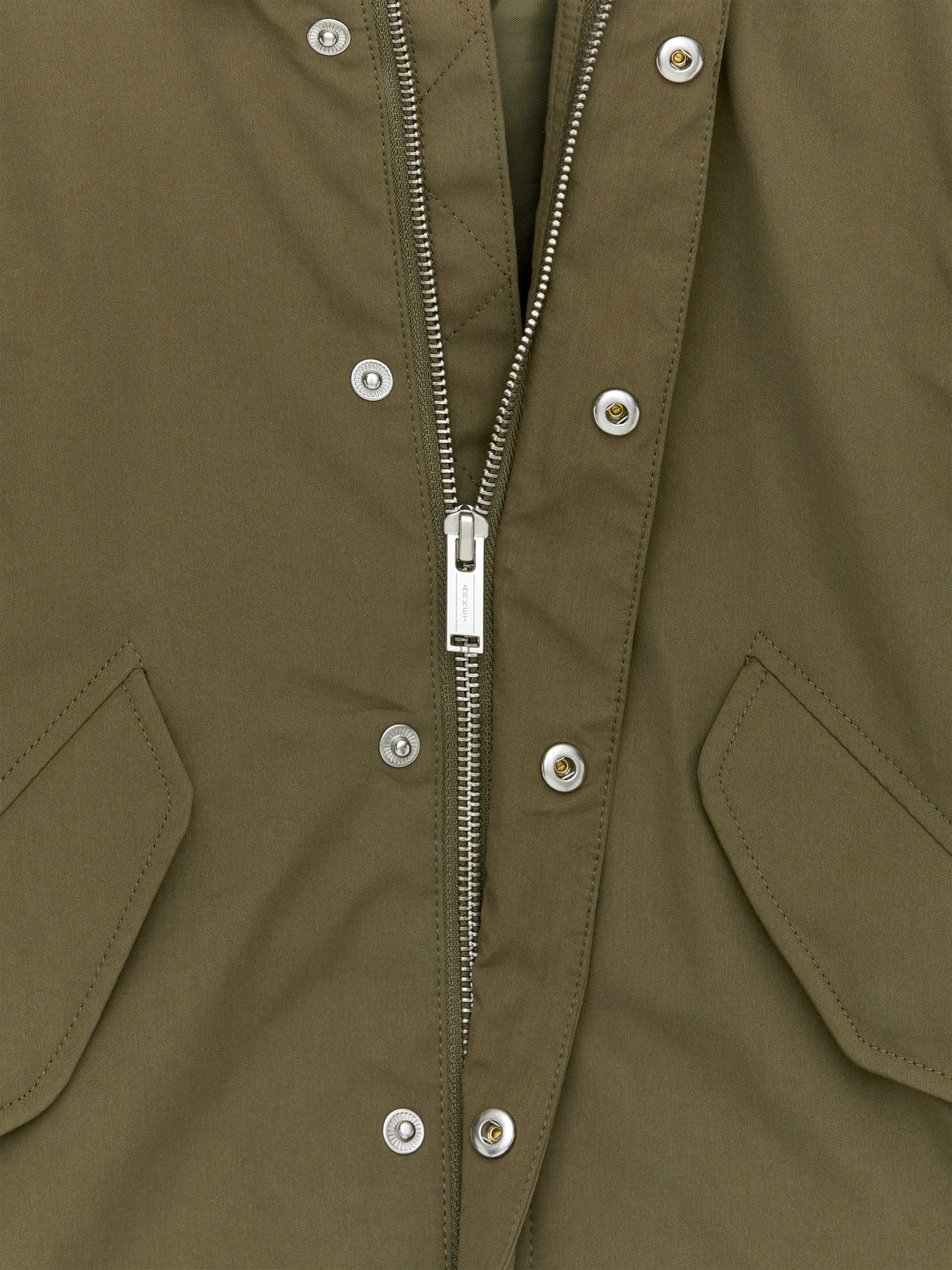 Hooded Parka - Green - Image 3