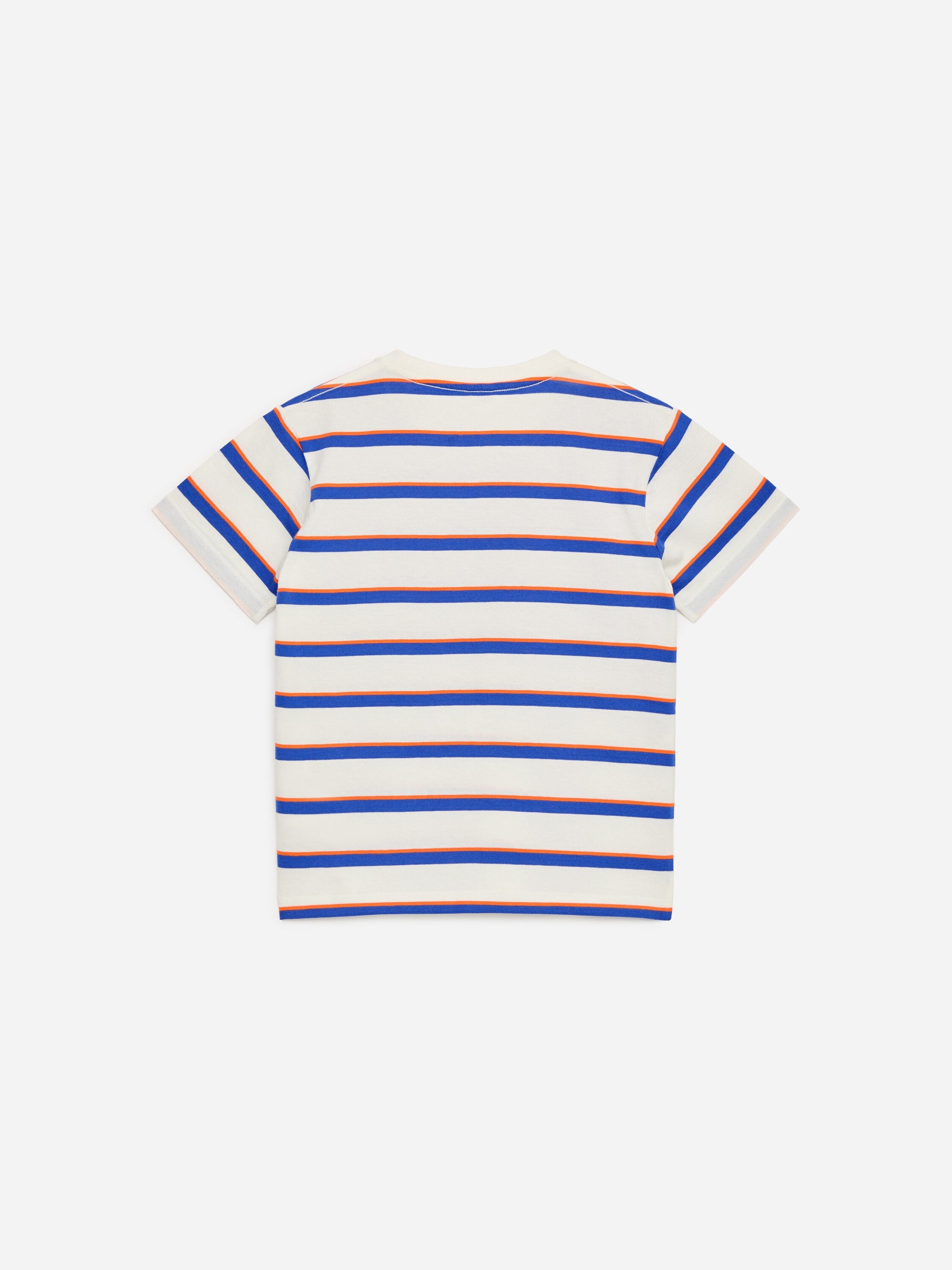 Crew-Neck T-Shirt - Blue - Image 2