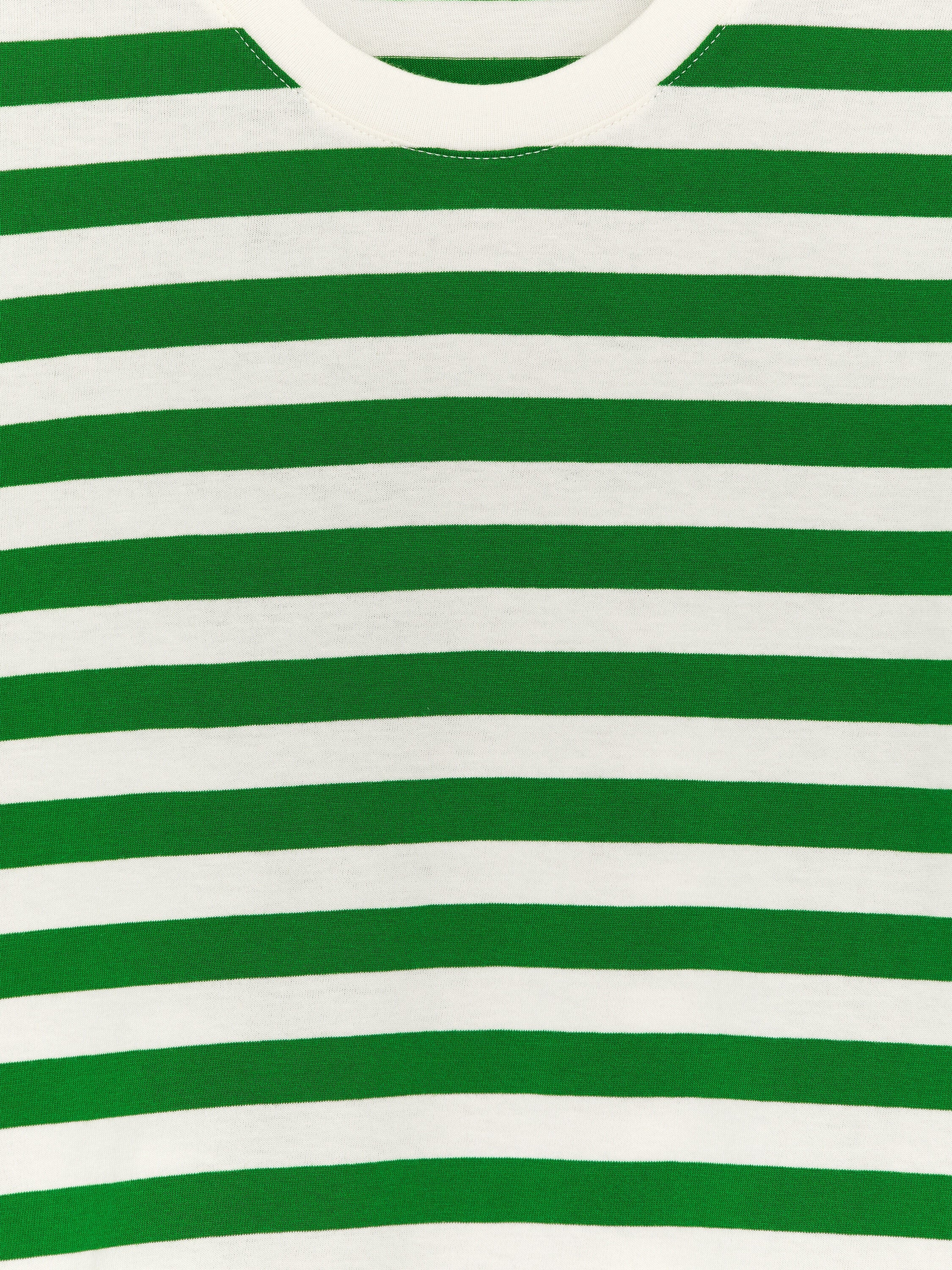 Crew-Neck T-Shirt - Green - Image 3
