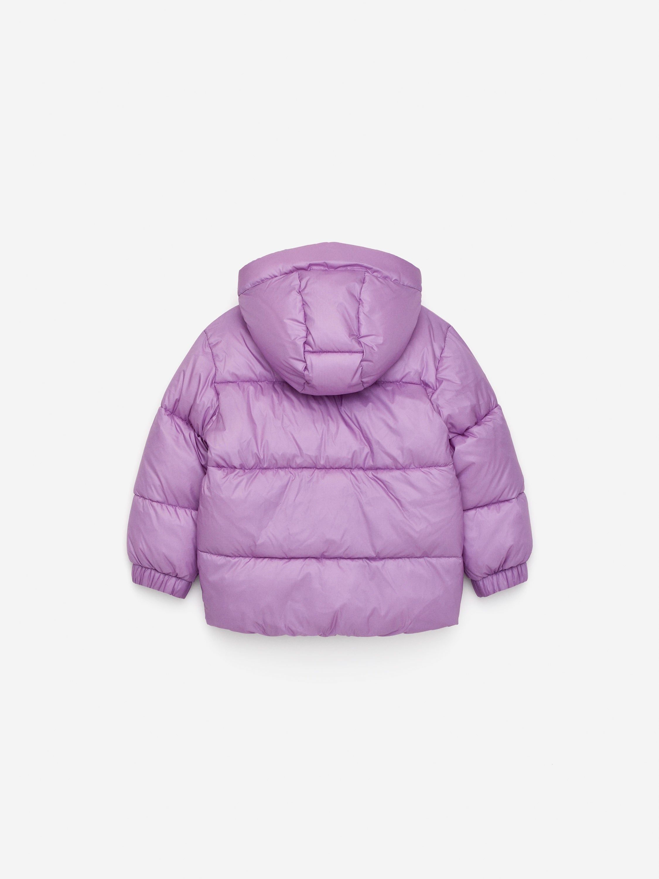 Padded Puffer Jacket - Purple - Image 2