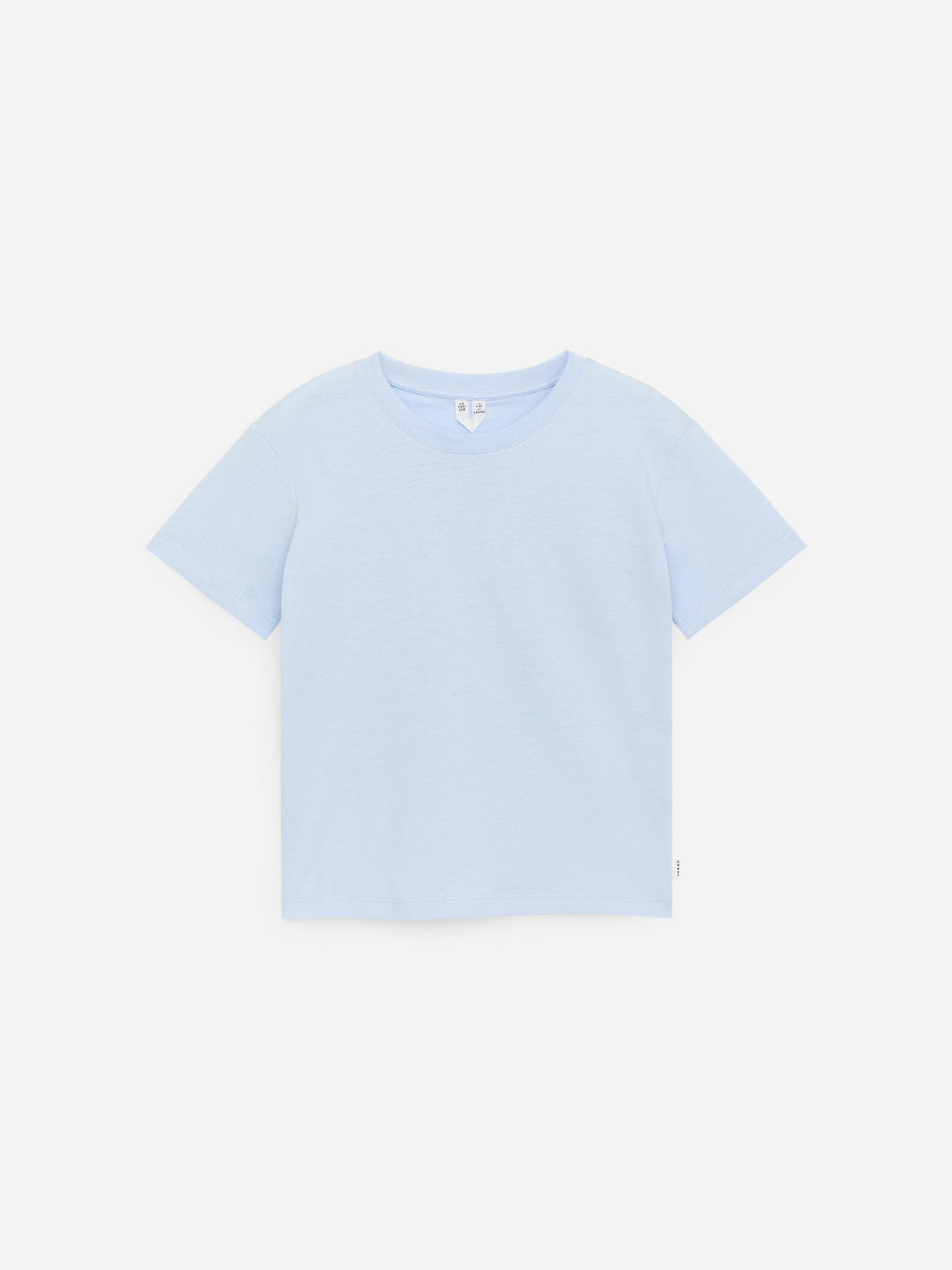 Crew-Neck T-Shirt Set of 3 - Blue - Image 4
