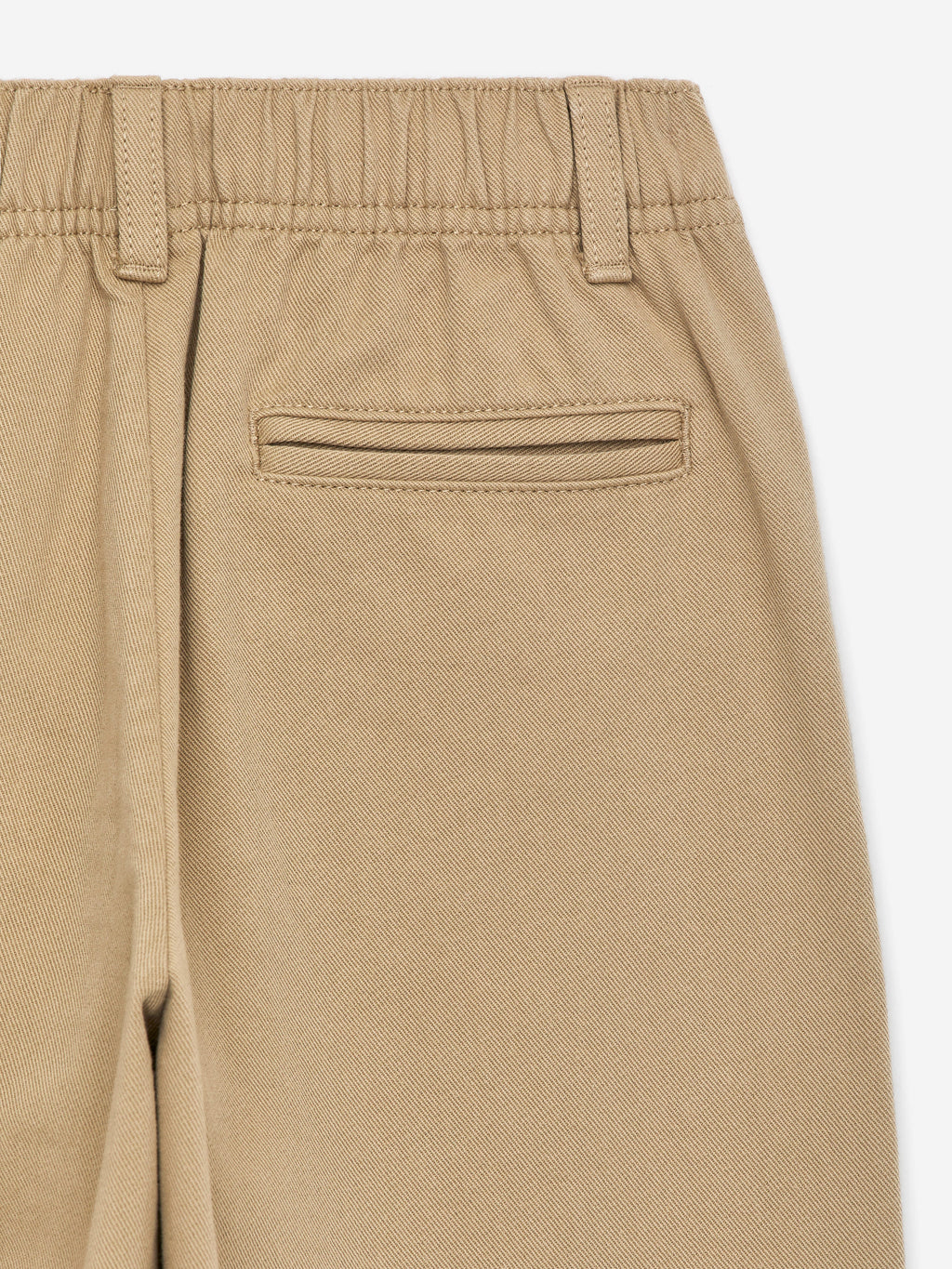 Tapered Cotton Chinos - Beige - Image 6