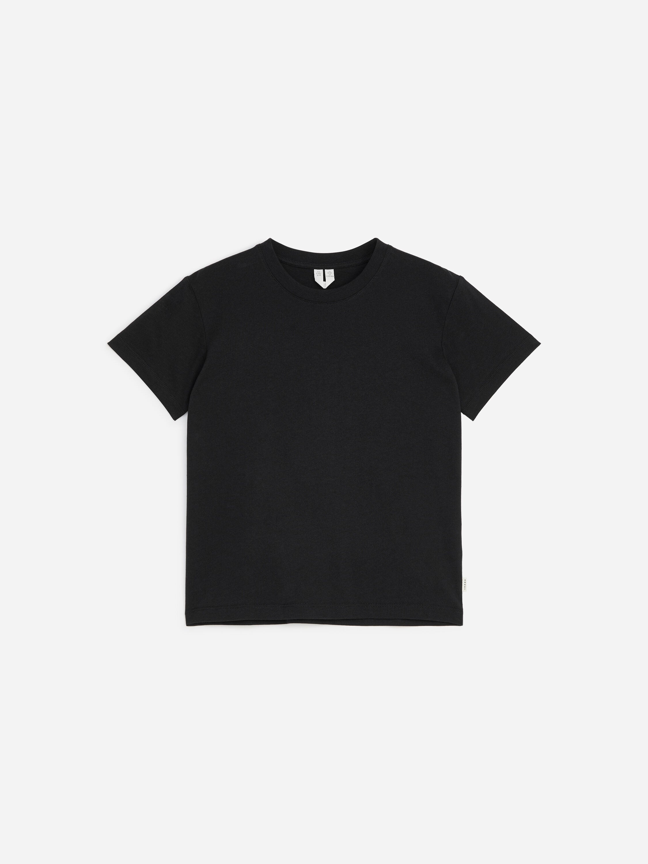 Crew-Neck T-Shirt - Black