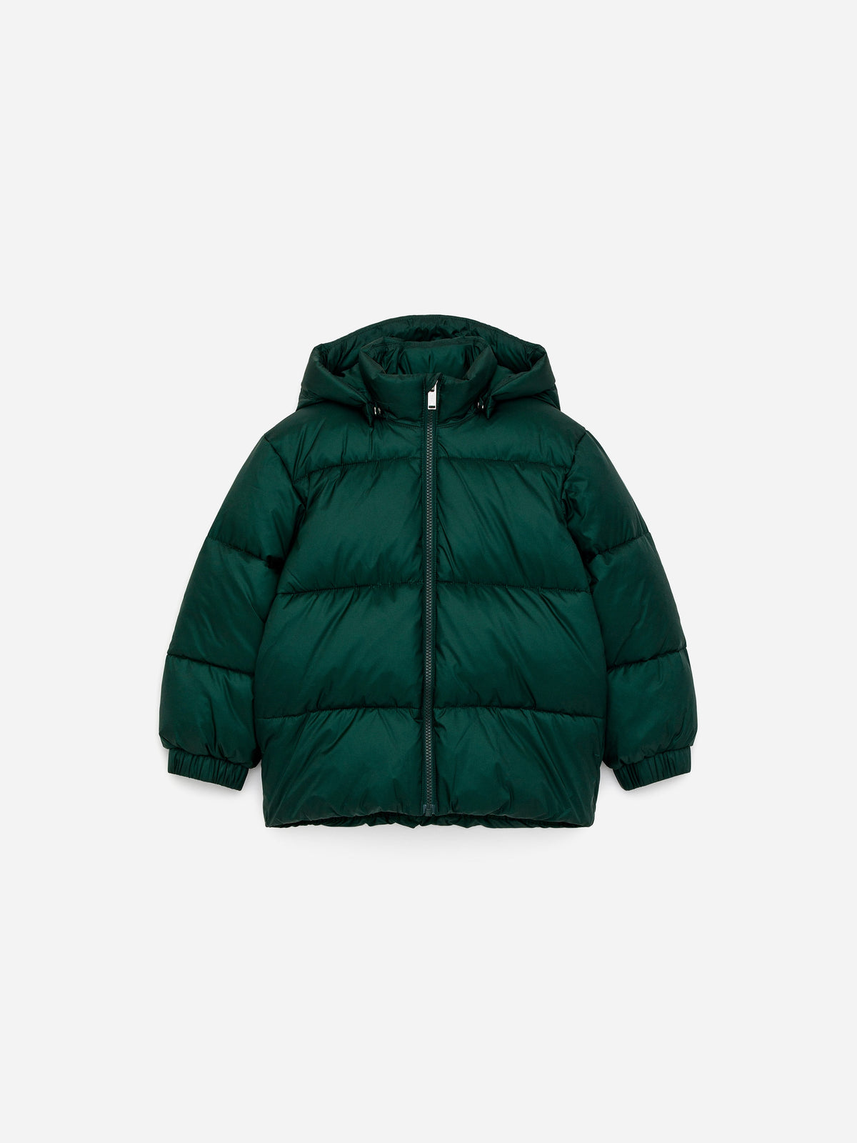 Padded Puffer Jacket - Green