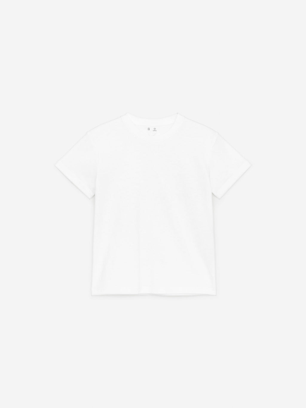 Crew-Neck T-Shirt Set of 3 - White - Image 2