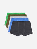 Jersey Trunks Set of 5 - Blue