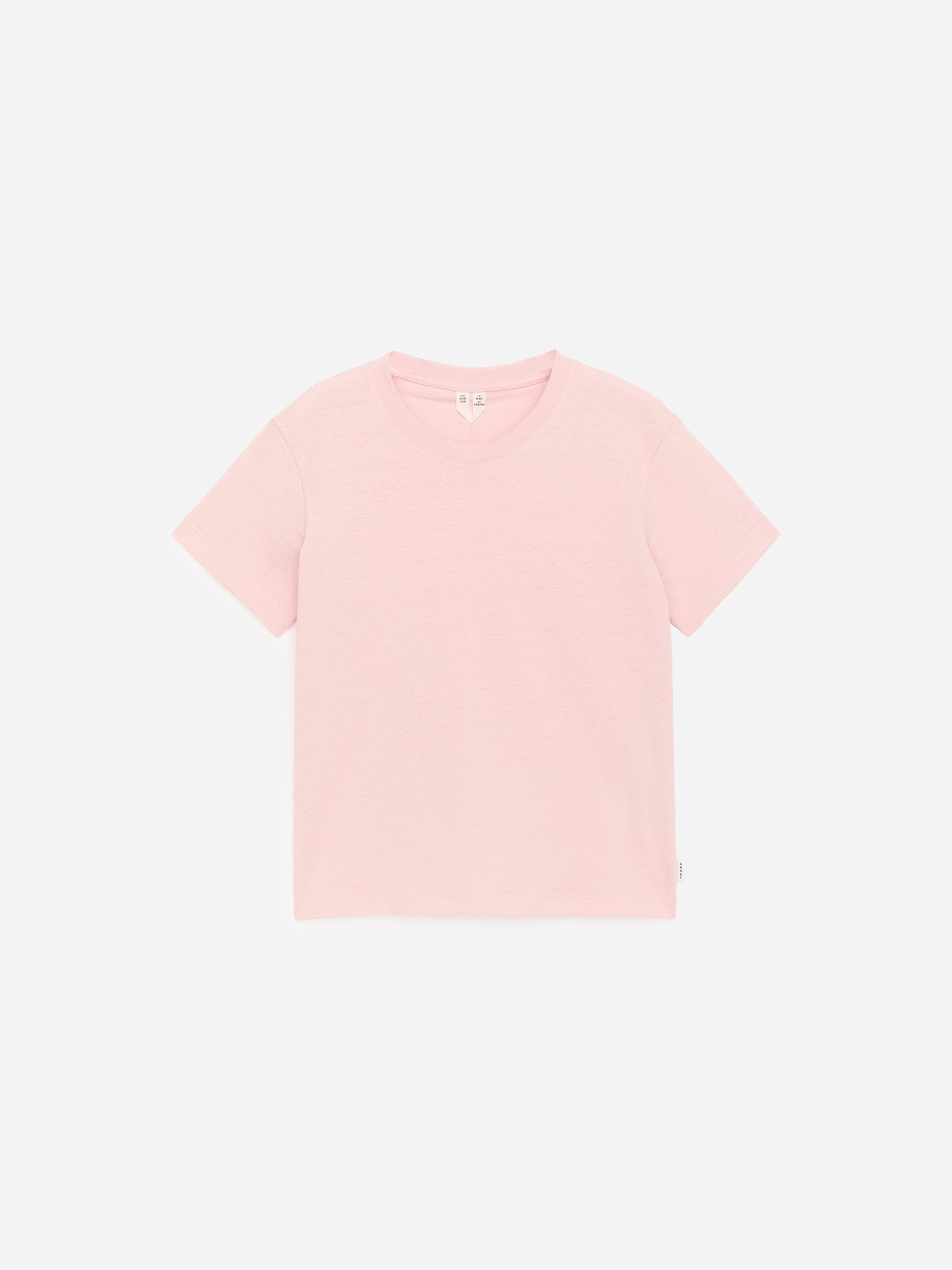 Crew-Neck T-Shirt Set of 3 - Pink