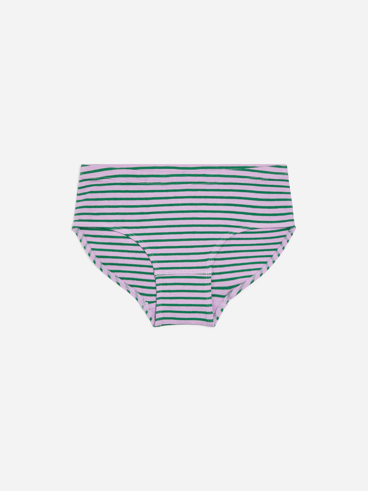 Cotton Jersey Briefs Set of 3 - Purple - Image 4