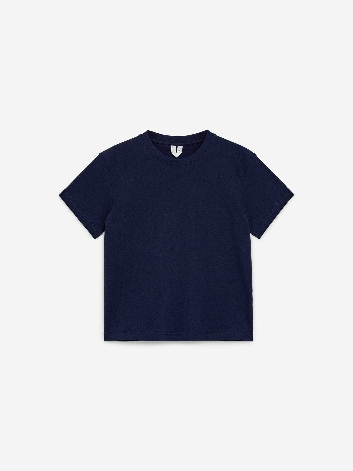 Crew-Neck T-Shirt Set of 3 - White - Image 2