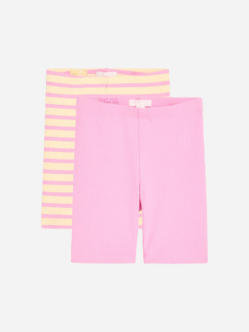Biker Shorts Set of 2 - Pink