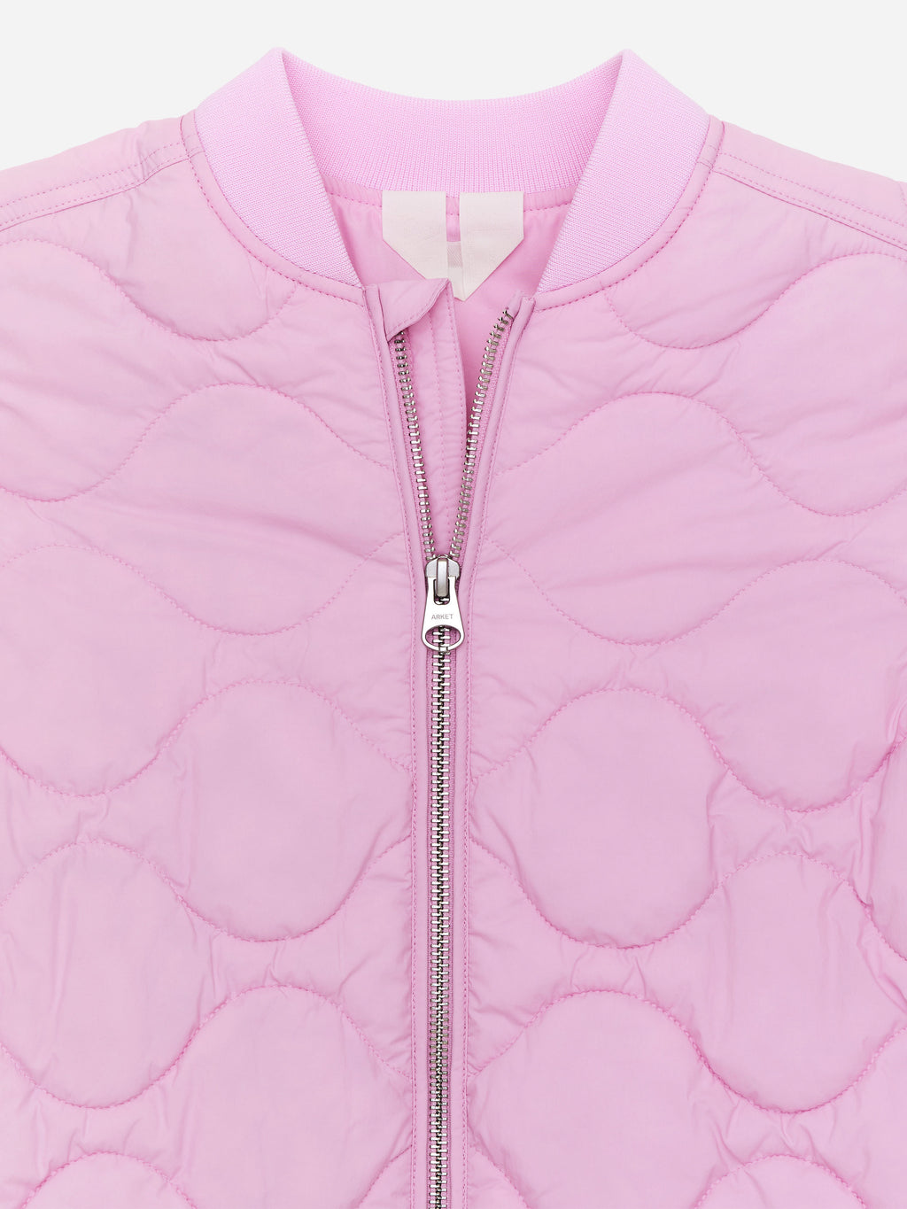 Quilted Jacket - Pink - Image 3