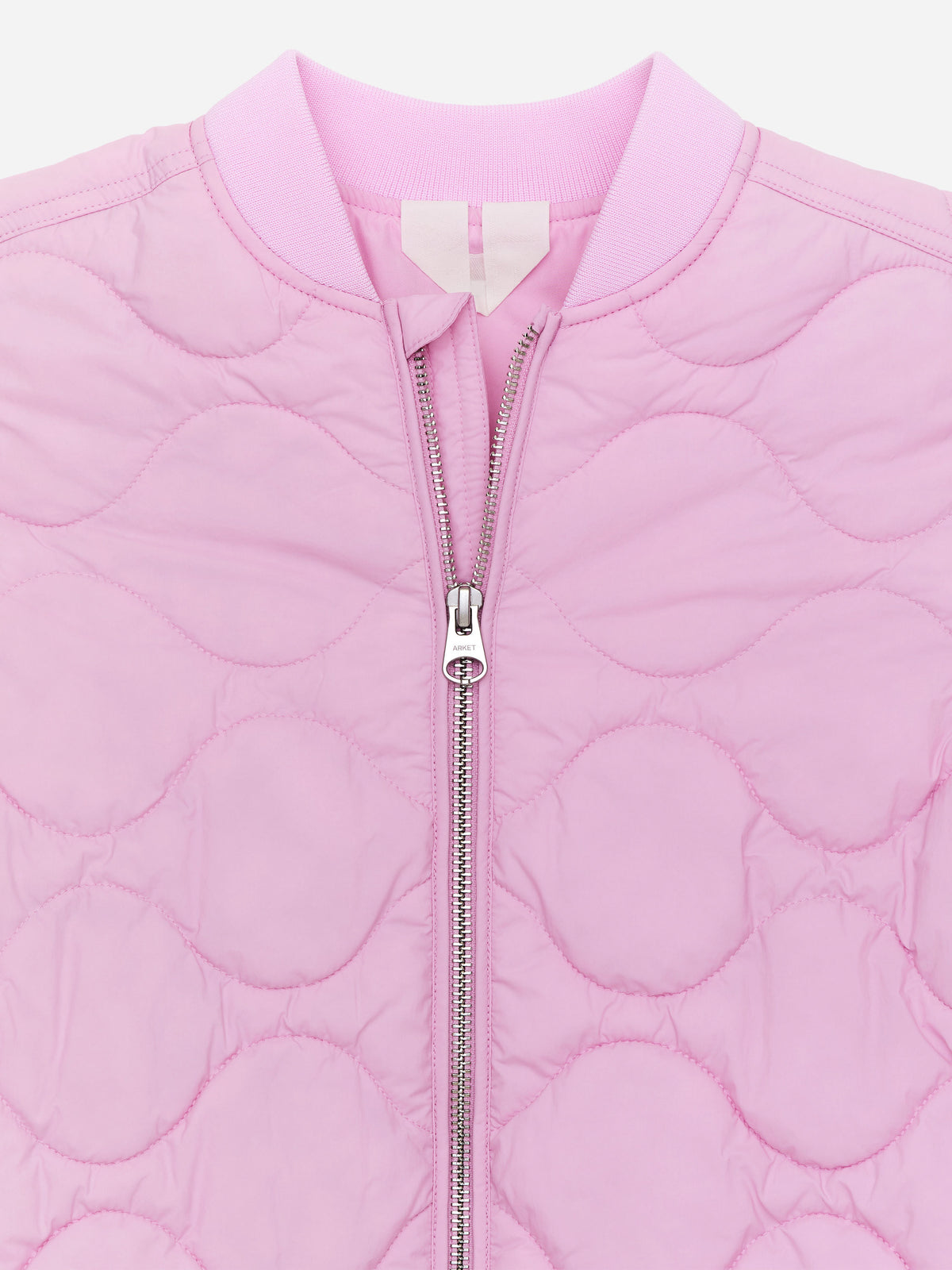 Quilted Jacket - Pink - Image 3
