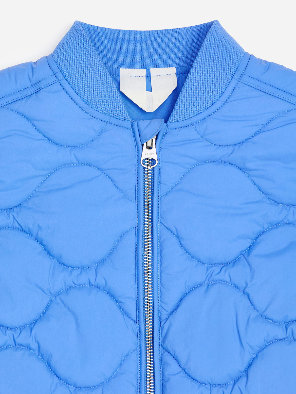 Quilted Lightweight Jacket - Blue - Image 3