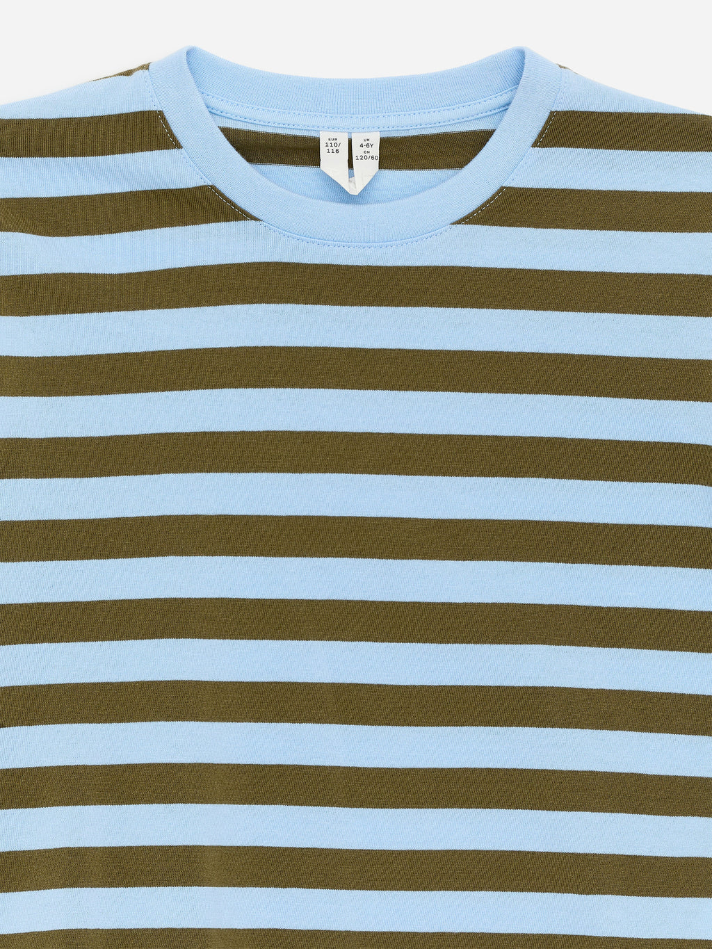 Crew-Neck T-Shirt - Blue - Image 2
