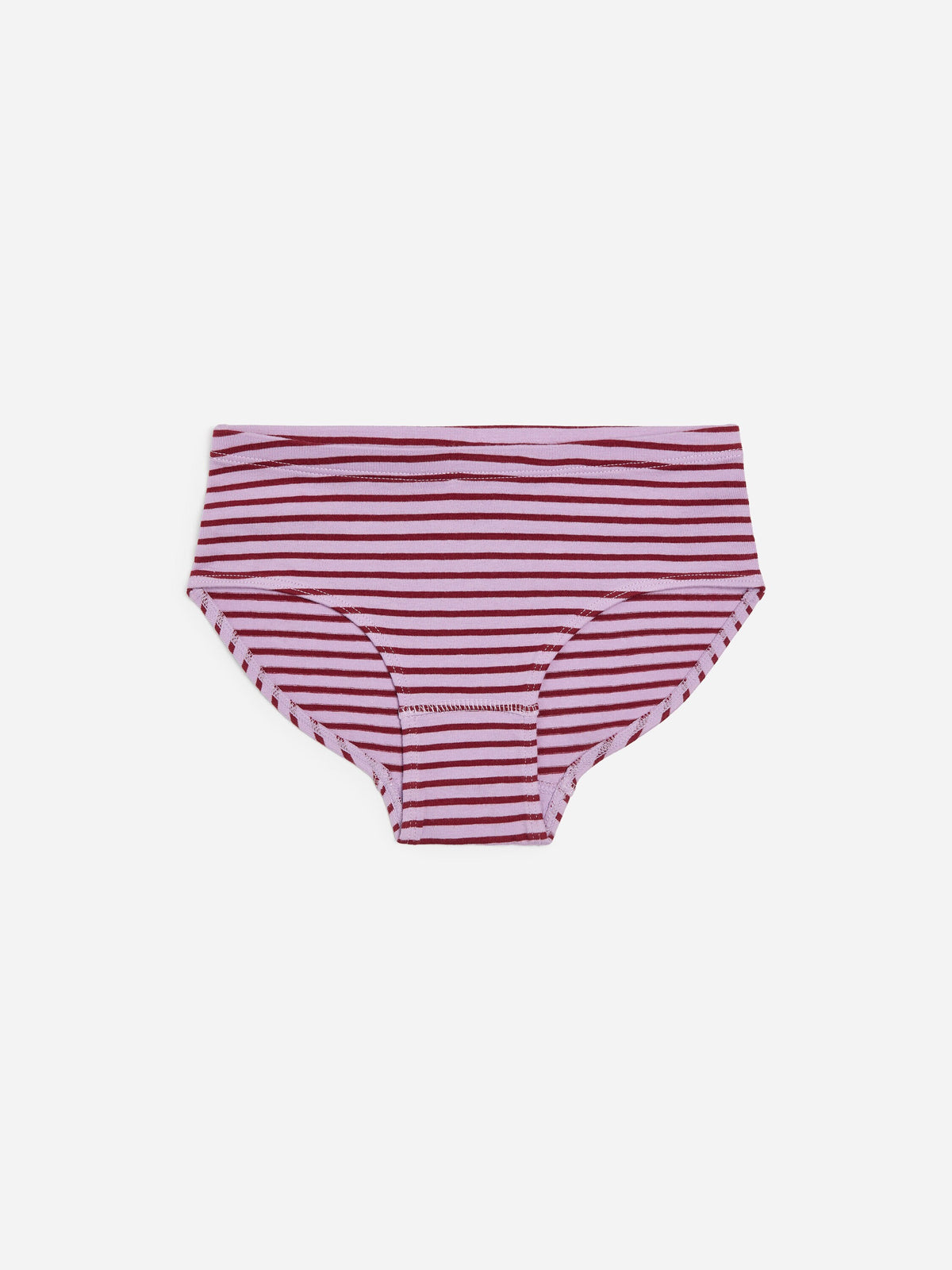 Cotton Jersey Briefs Set of 3 - Purple - Image 2