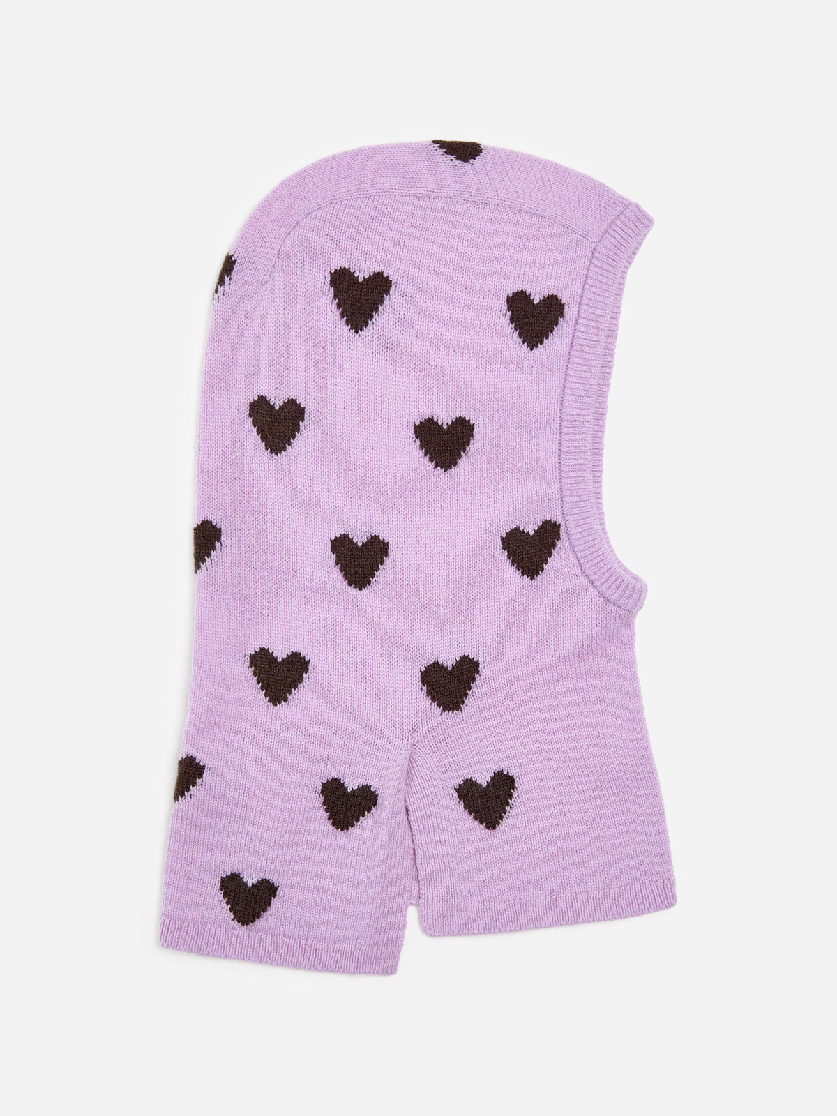 Wool Hood - Purple