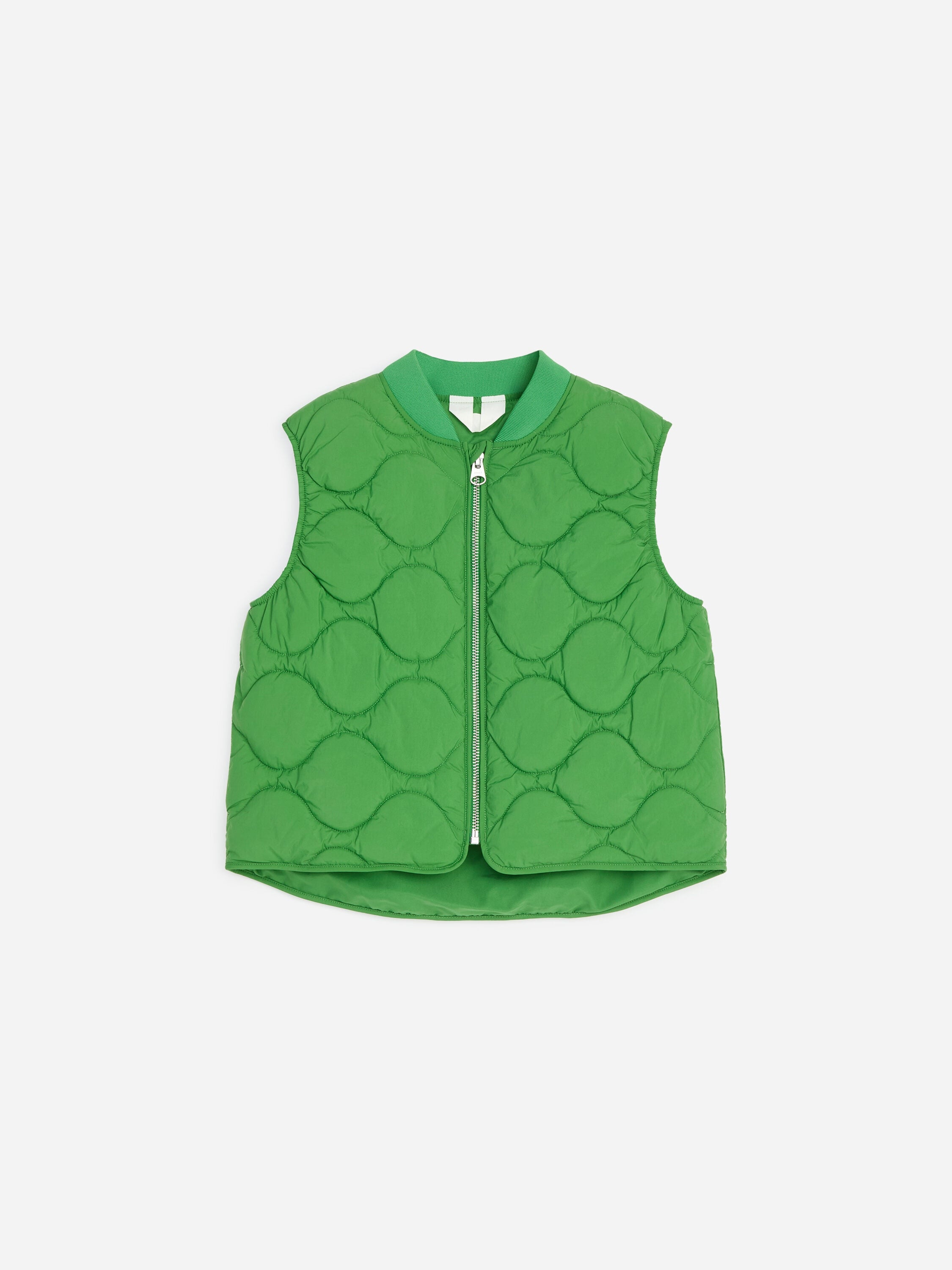 Quilted Vest - Green