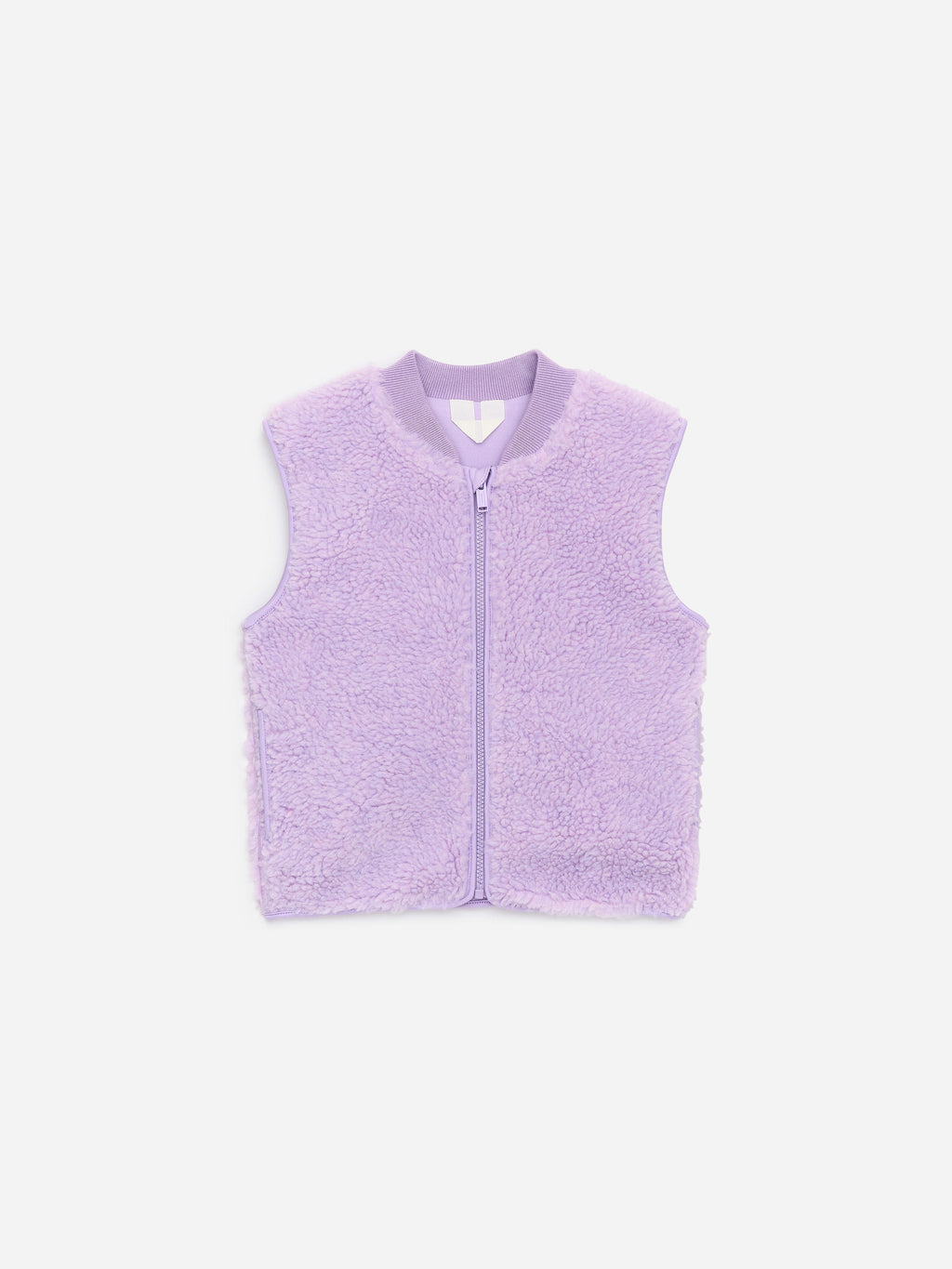 Pile Vest - Purple