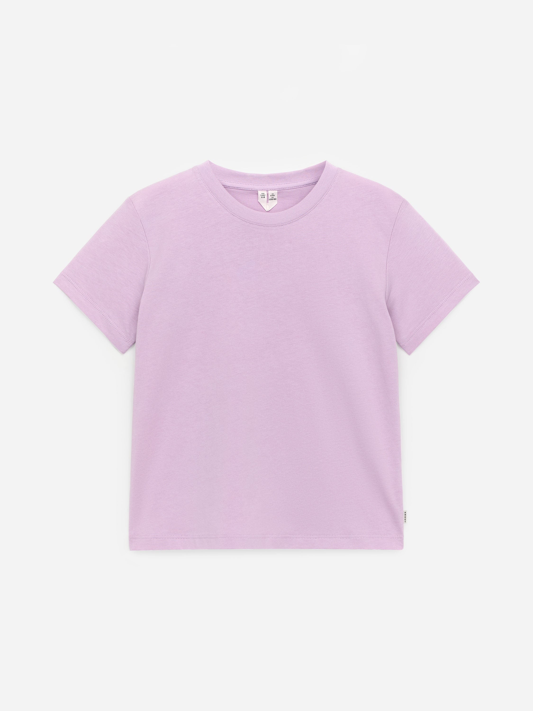 Crew-Neck T-Shirt Set of 3 - Purple - Image 4