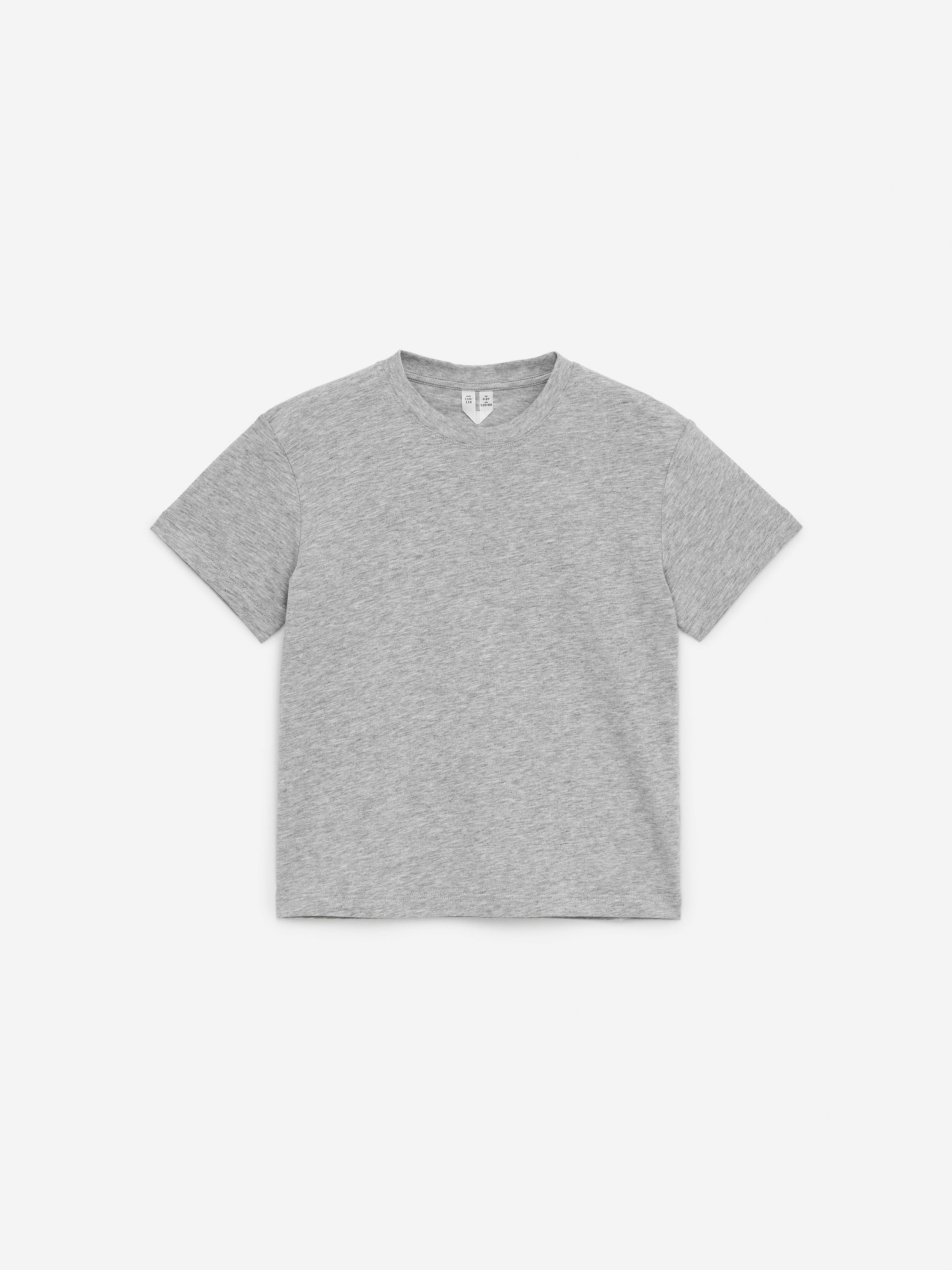 Crew-Neck T-Shirt Set of 3 - White - Image 3