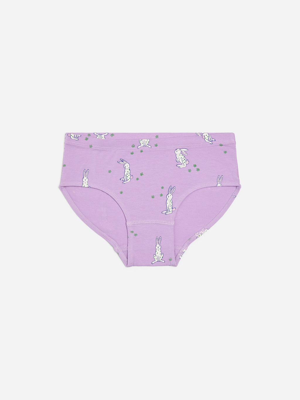 Cotton Jersey Briefs Set of 3 - Purple - Image 2