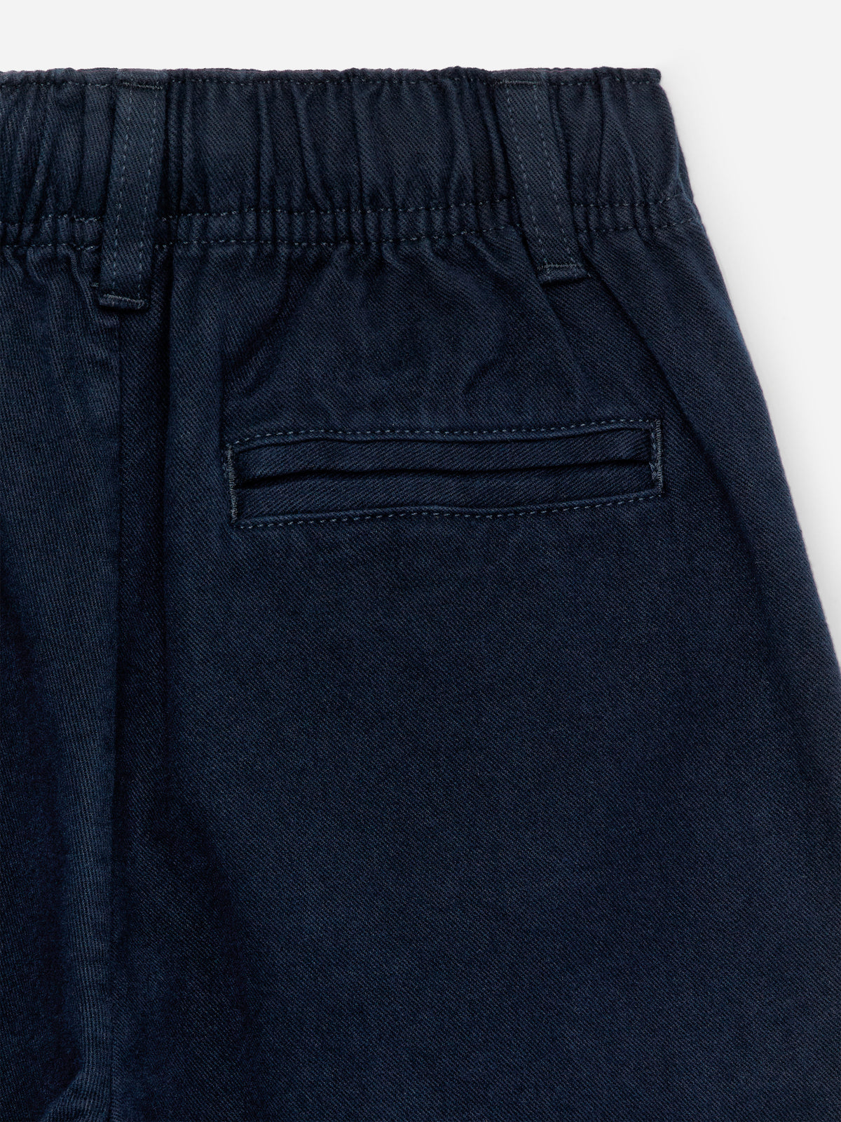 Tapered Cotton Chinos - Blue - Image 4