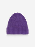 Wool Beanie - Purple