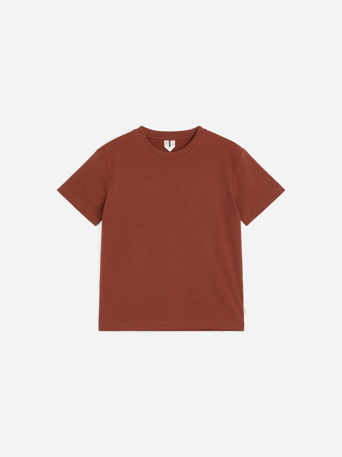 Crew-Neck T-Shirt Set of 3 - Red - Image 3