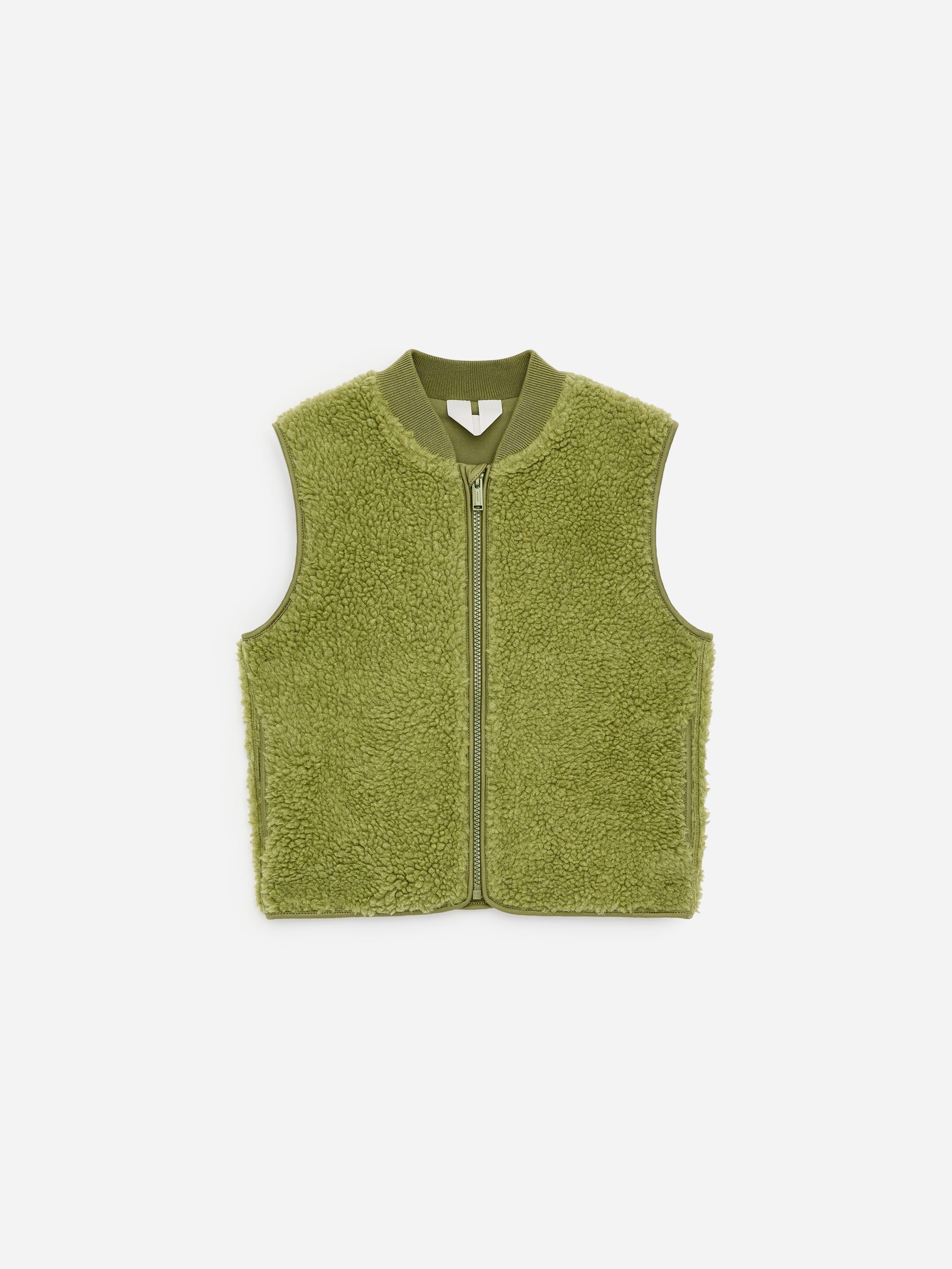 Pile Vest - Green