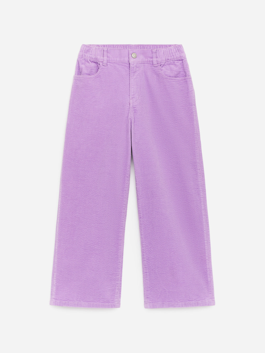Wide Corduroy Trousers - Purple