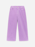 Wide Corduroy Trousers - Purple