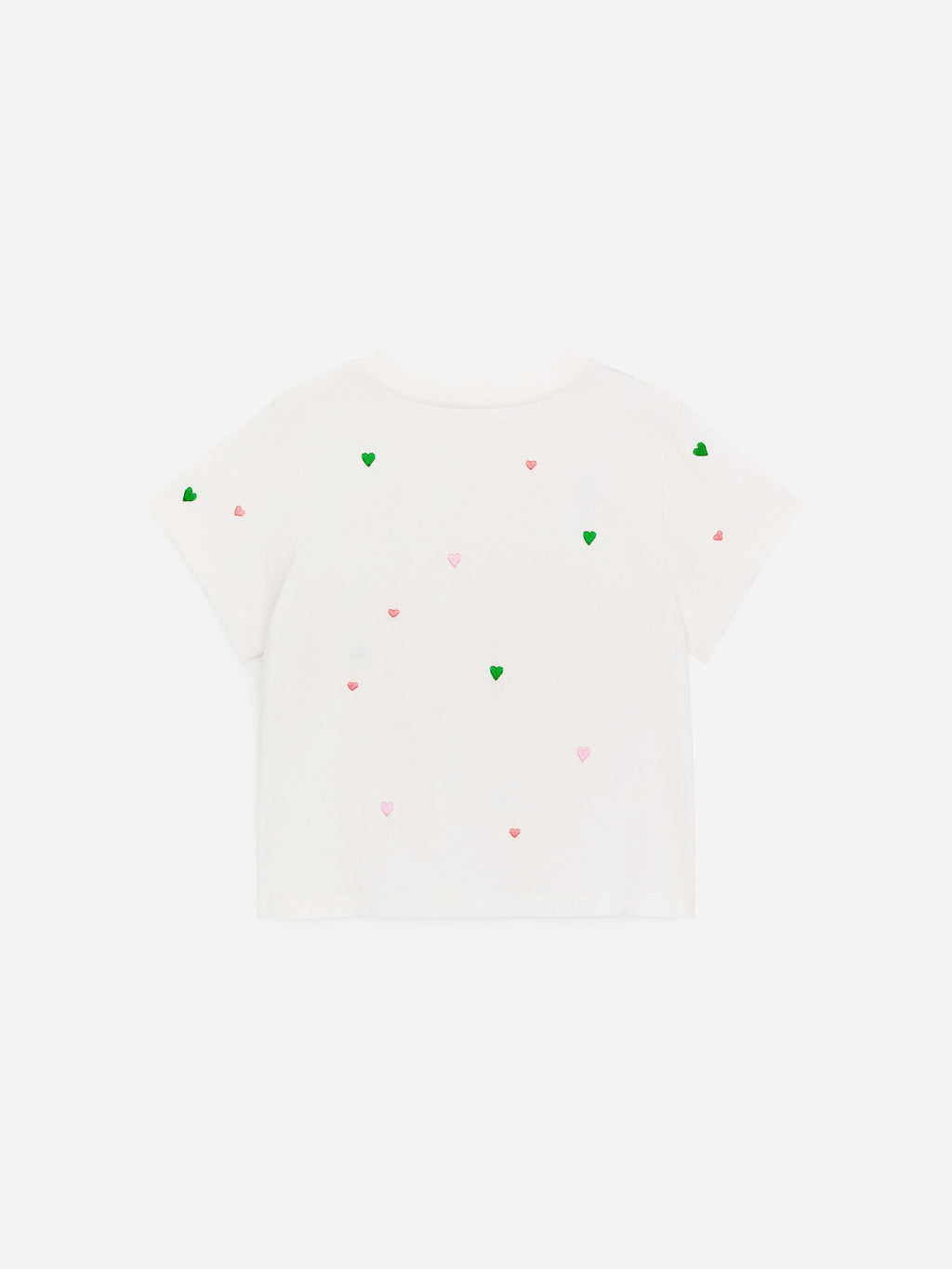 Embroidered T-Shirt - White - Image 2